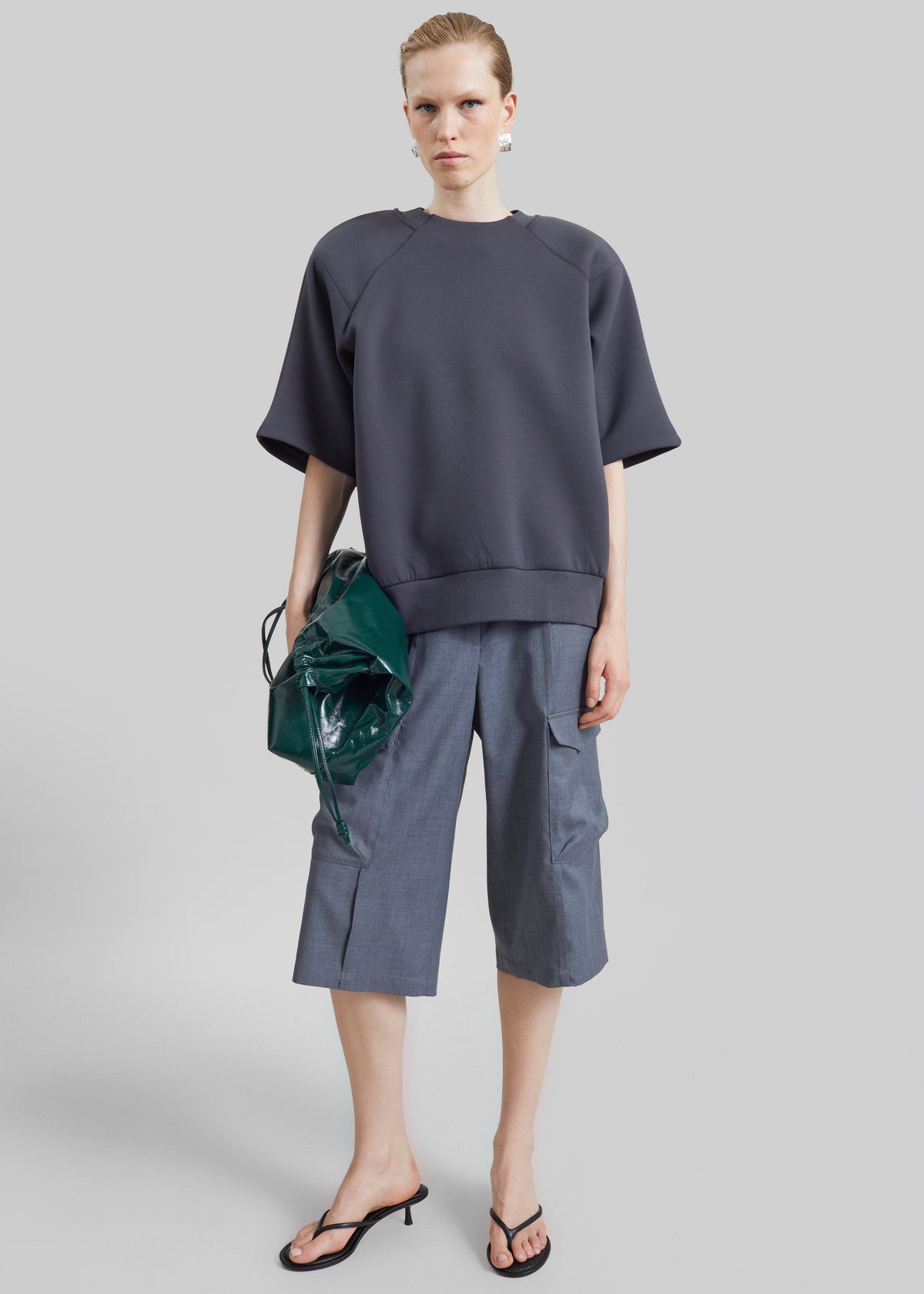 Brise Neoprene T-Shirt - Storm Grey - 2