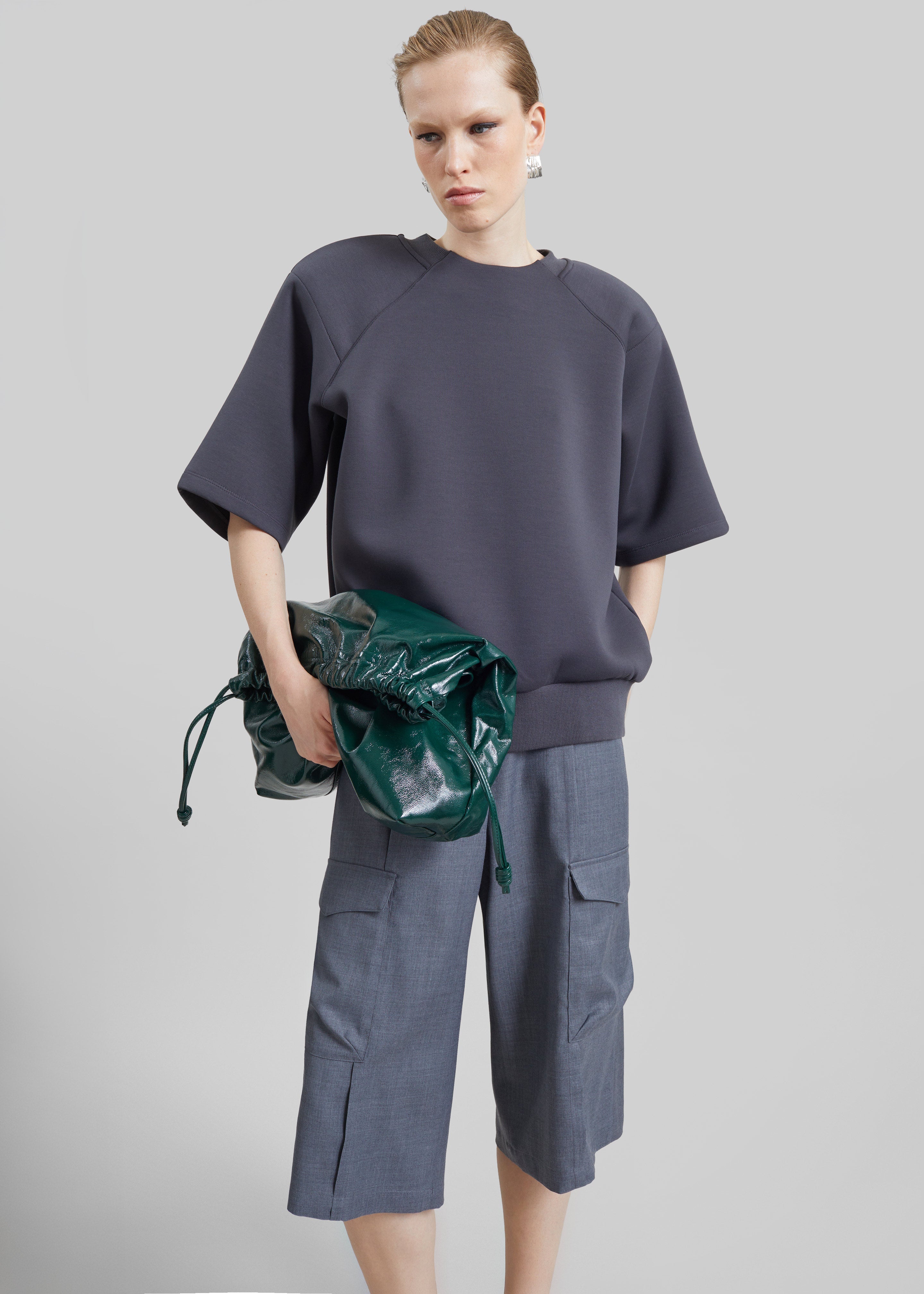 Brise Neoprene T-Shirt - Storm Grey - 1