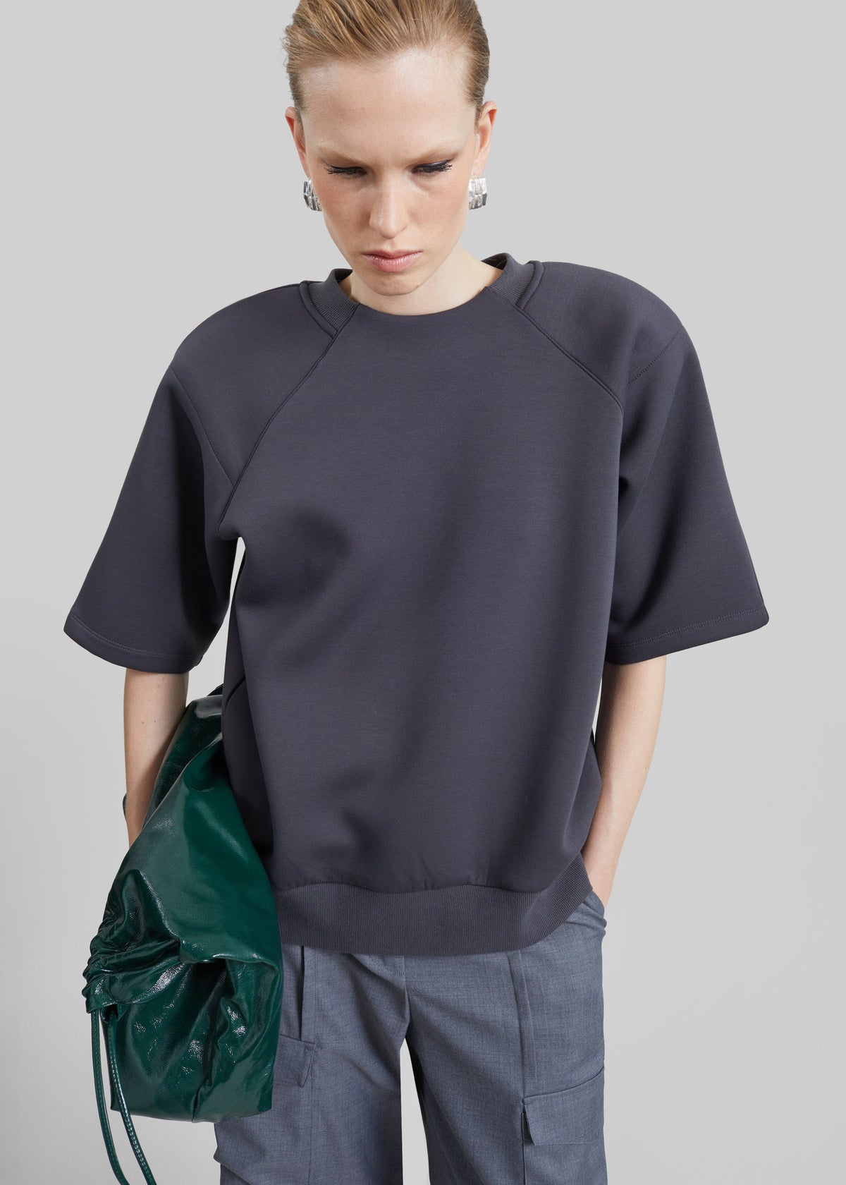 Brise Neoprene T-Shirt - Storm Grey - 3