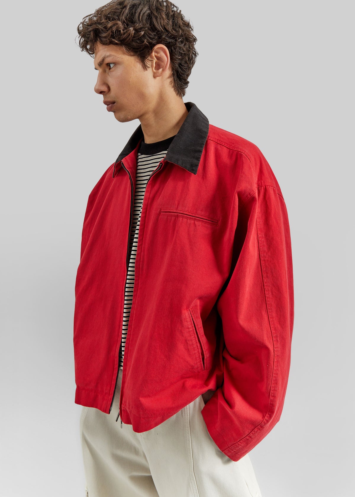 Bronson Work Jacket - Red - 4