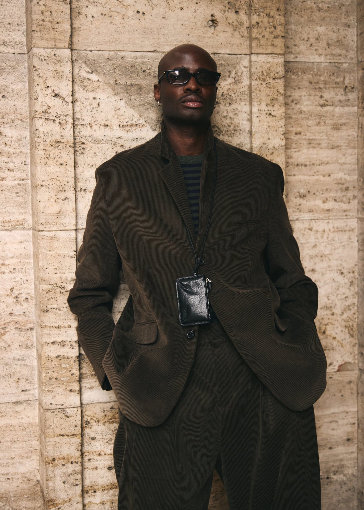 Bryant Corduroy Blazer - Brown - 2