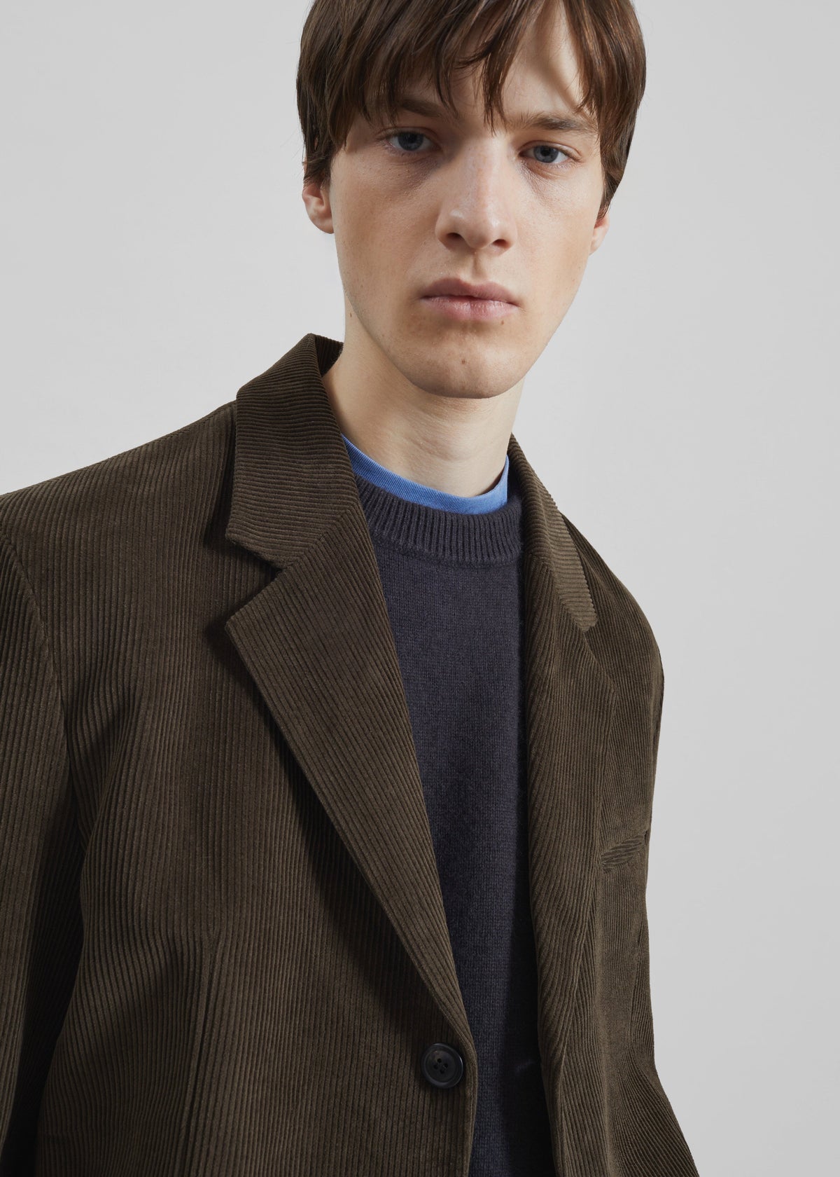 Bryant Corduroy Blazer - Brown - 3