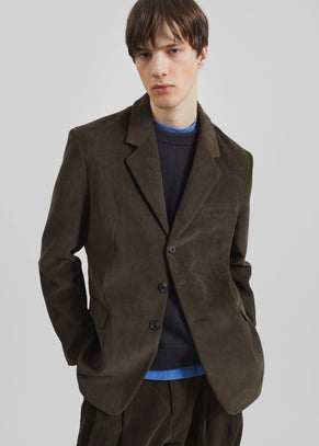 Bryant Corduroy Blazer - Brown