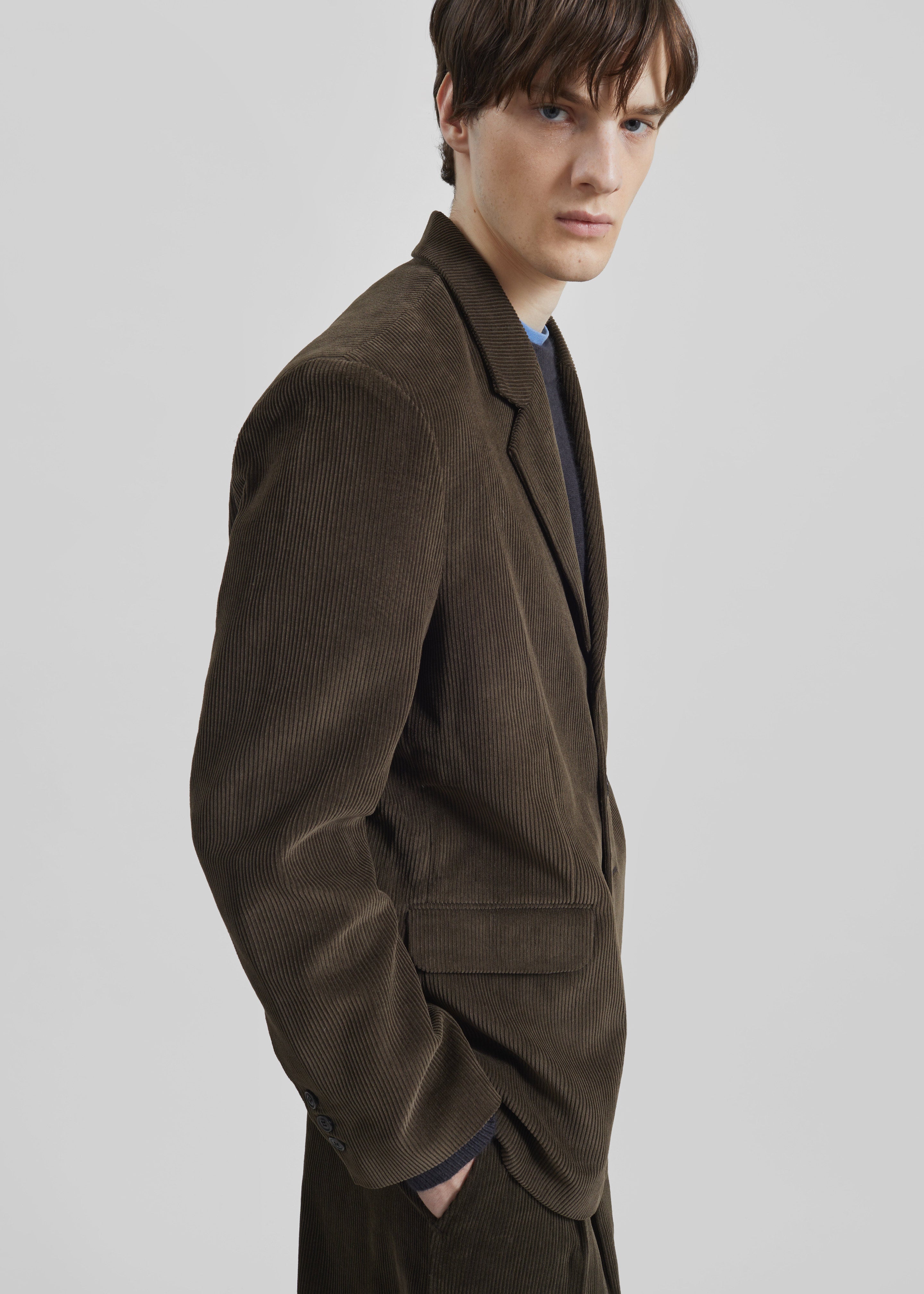 Bryant Corduroy Blazer - Brown - 6