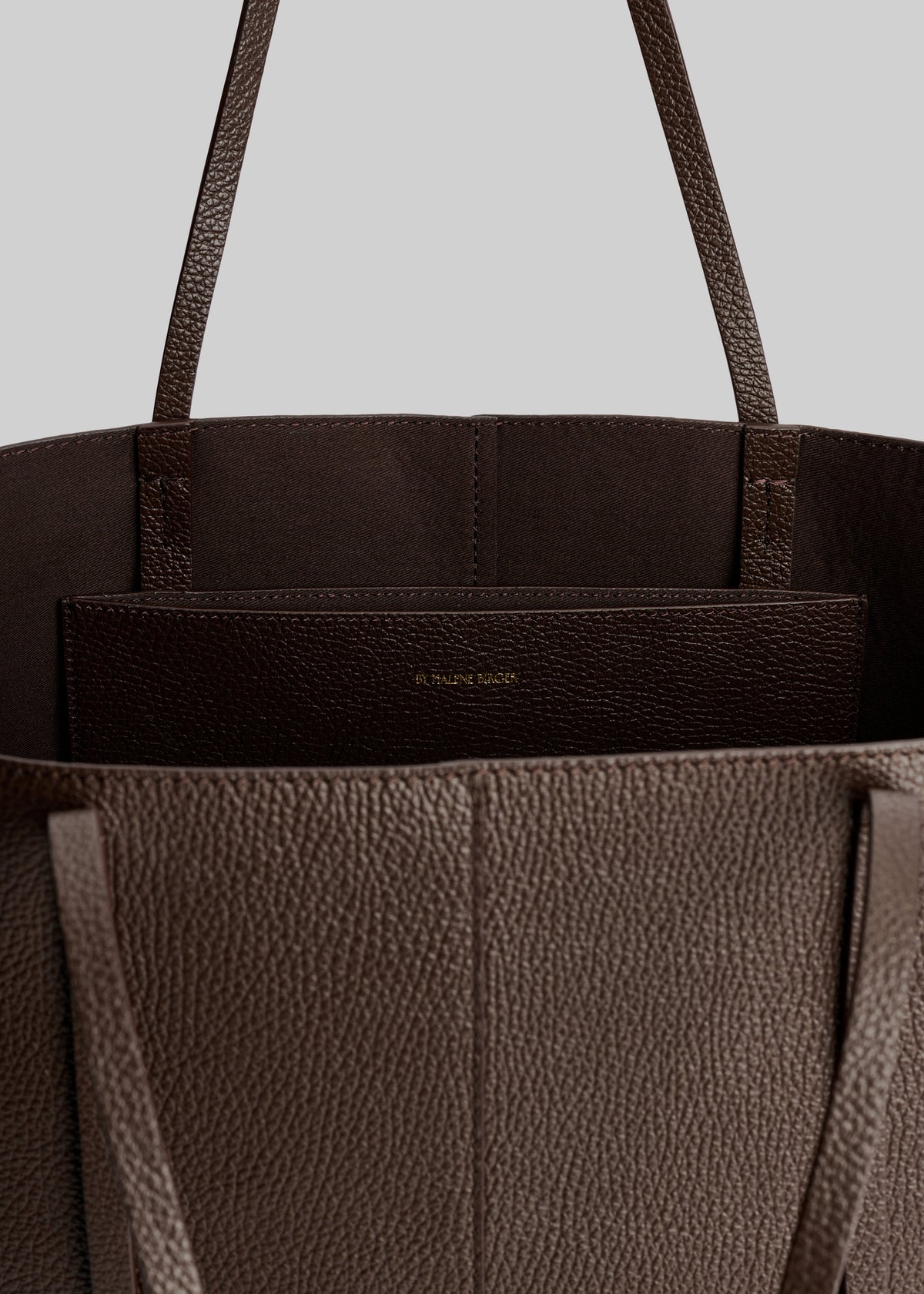 By Malene Birger Abilla Leather Tote Bag - Carafe
