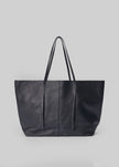 By Malene Birger Abilla Leather Tote Bag - Black