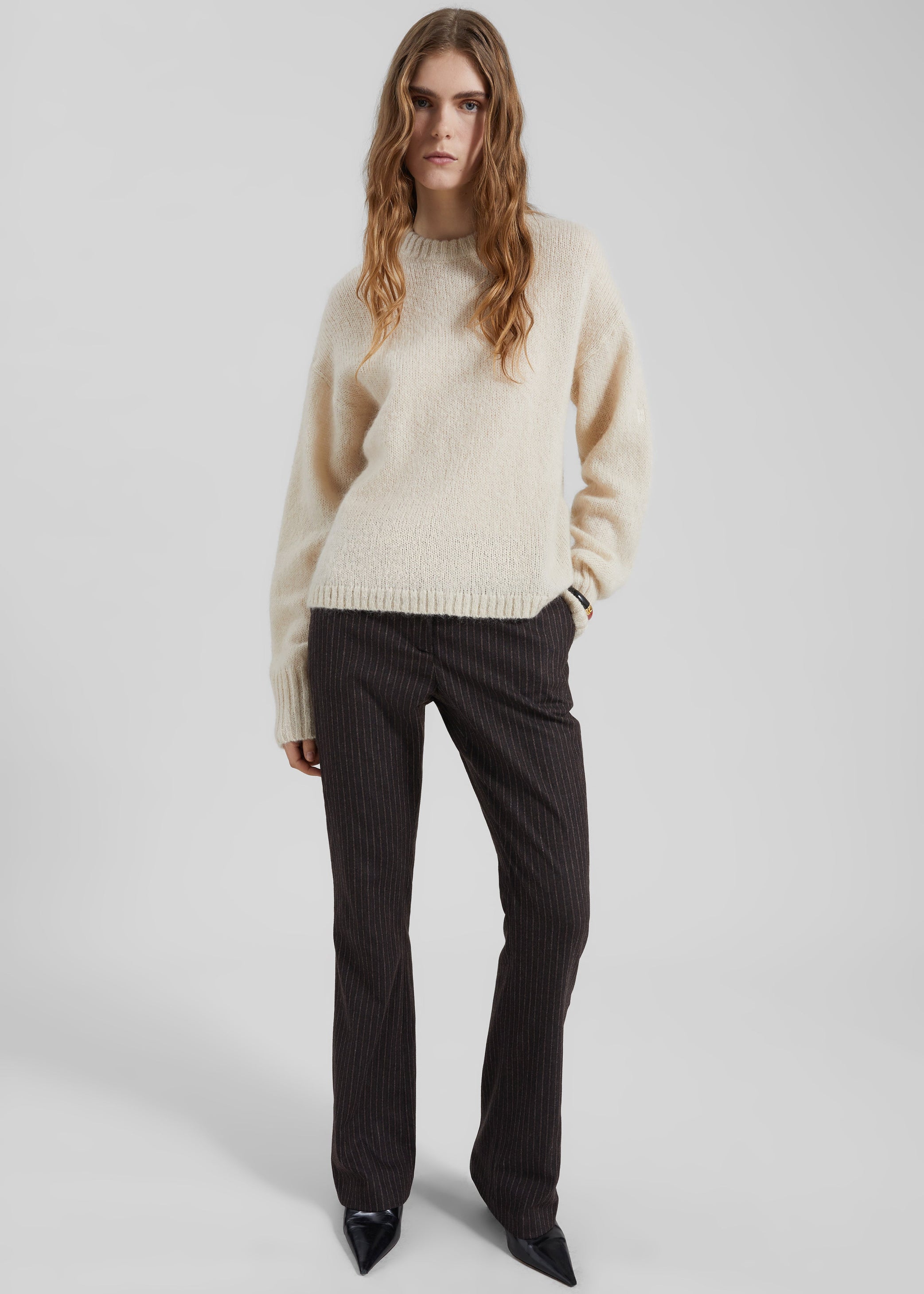 Shop the look image for By Malene Birger Brie Sweater - Cream