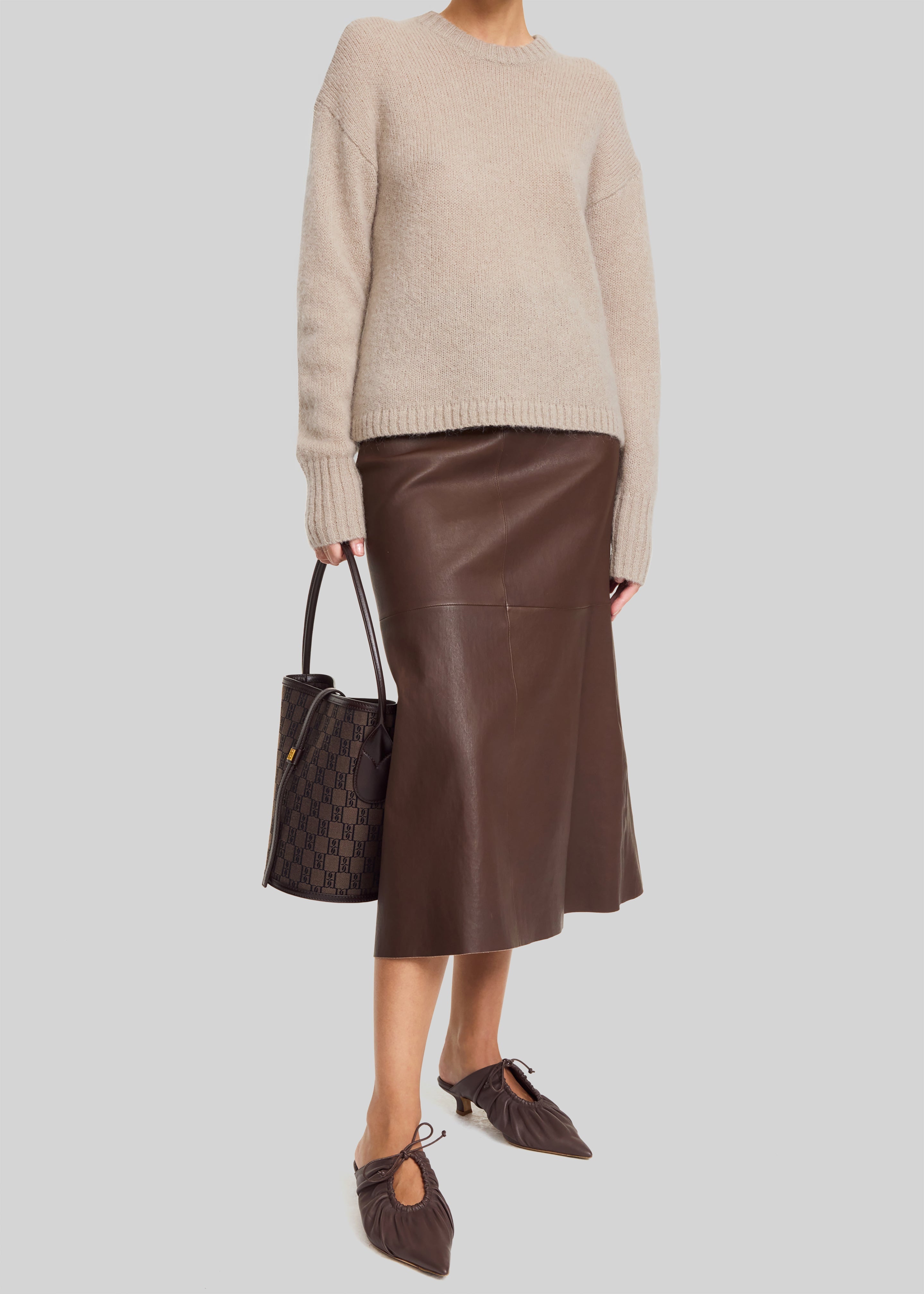 By Malene Birger Brie Sweater - Cobblestone - 4