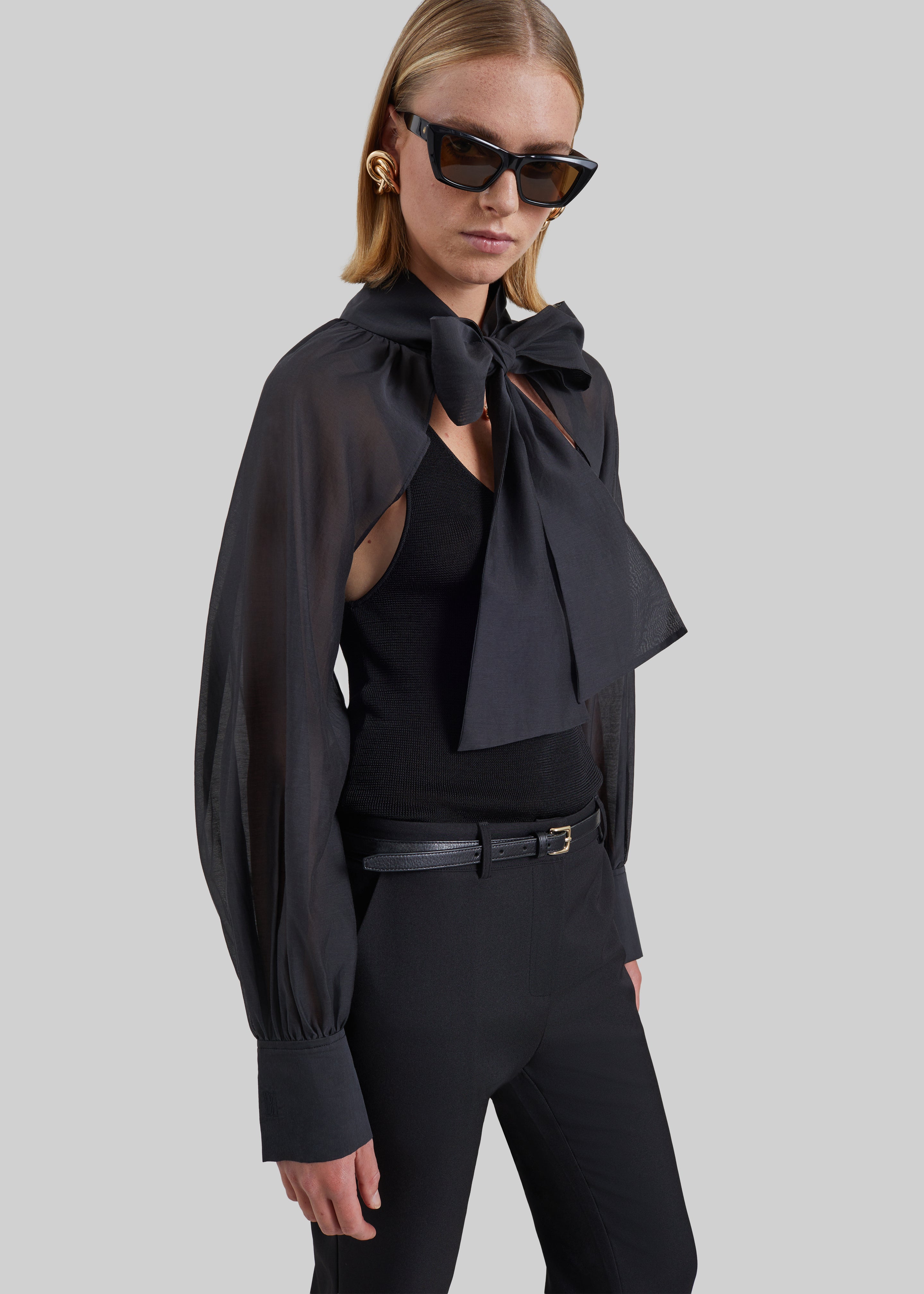 By Malene Birger Canny Top - Black - 2