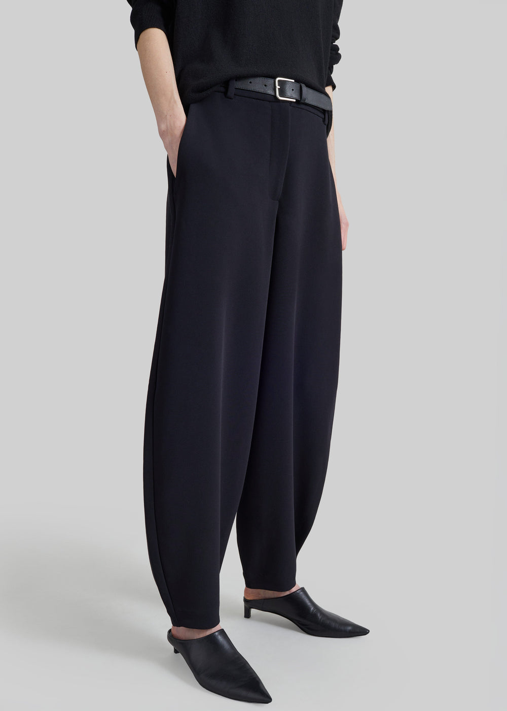 By Malene Birger pantaloni Carlien - Nero - 1