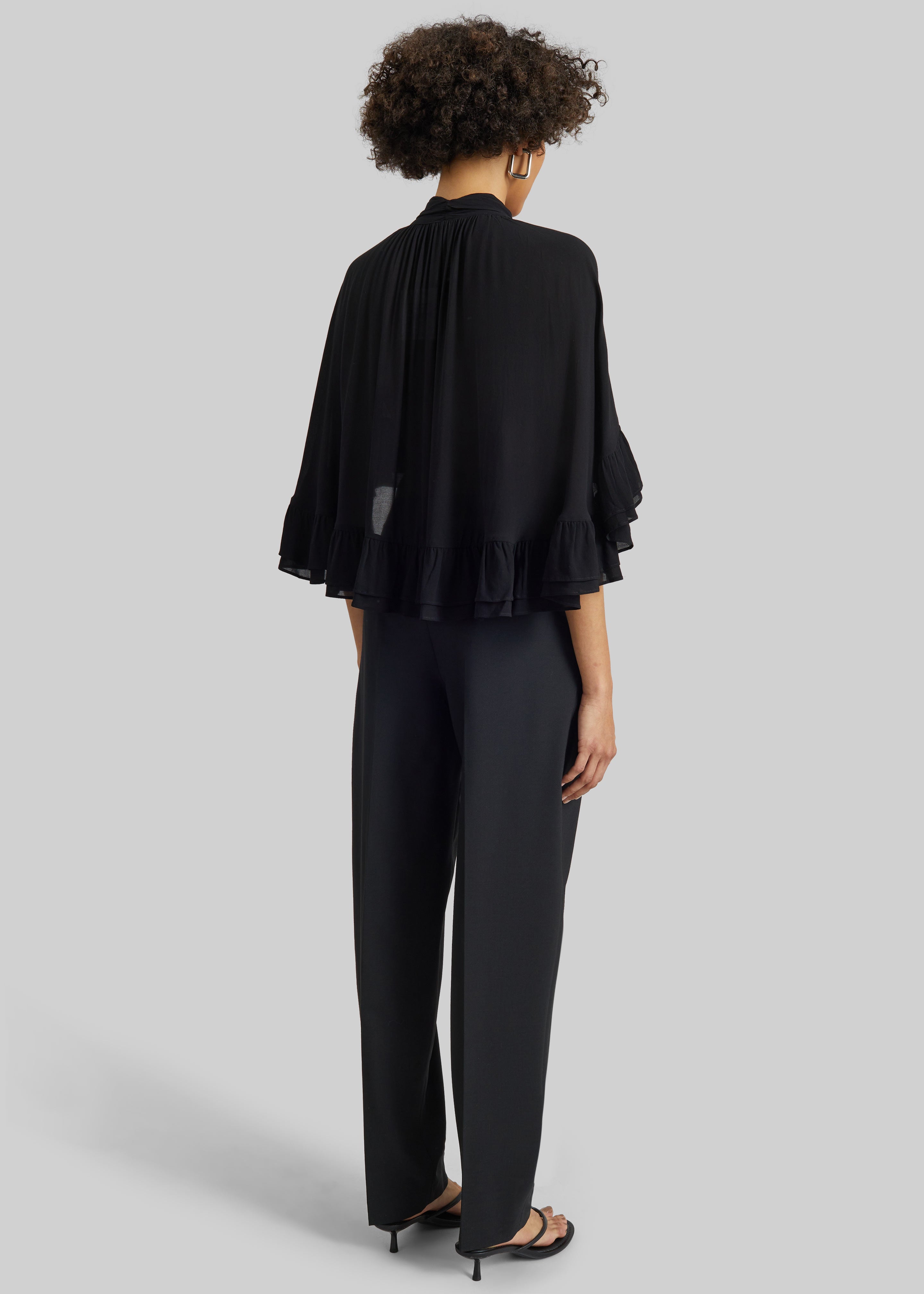 By Malene Birger Cedi Cape - Black - 6