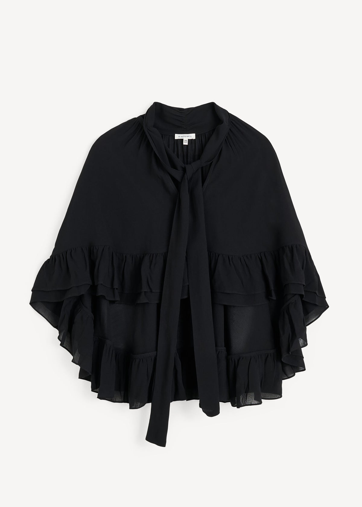 By Malene Birger Cedi Cape - Black - 7