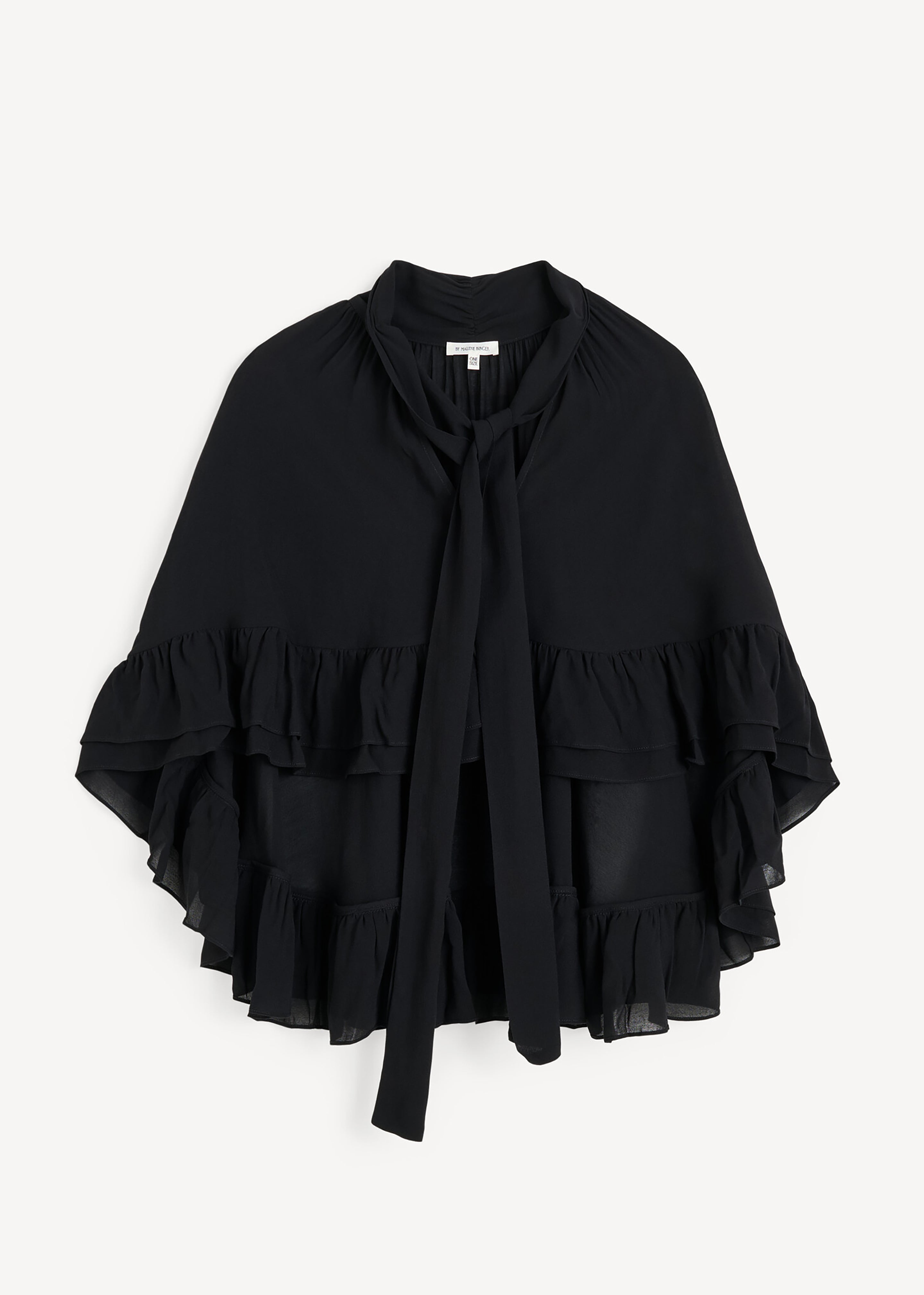 By Malene Birger Cedi Cape - Black - 7