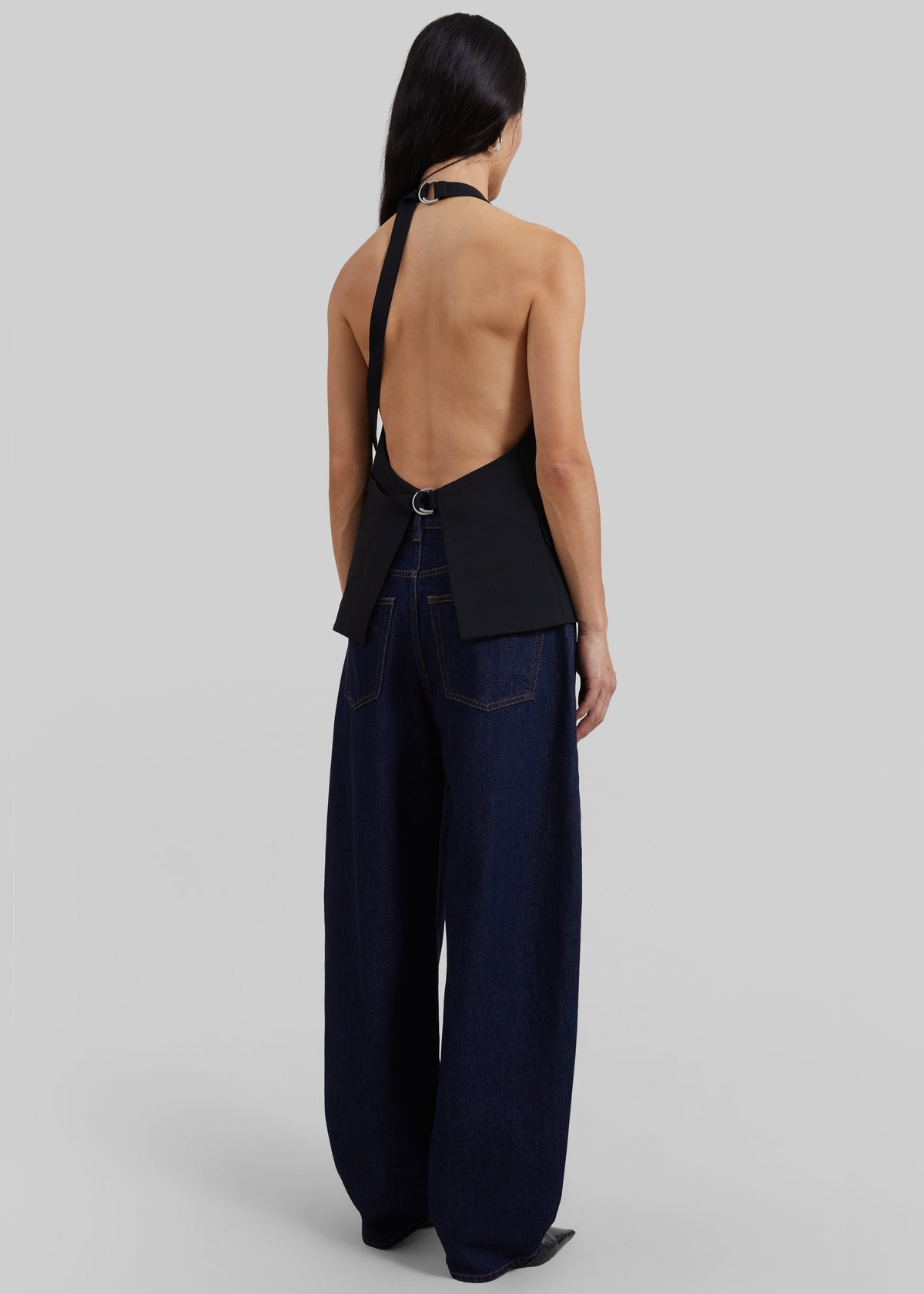 By Malene Birger Dallas Denim Pants - Dark Blue Rinsed