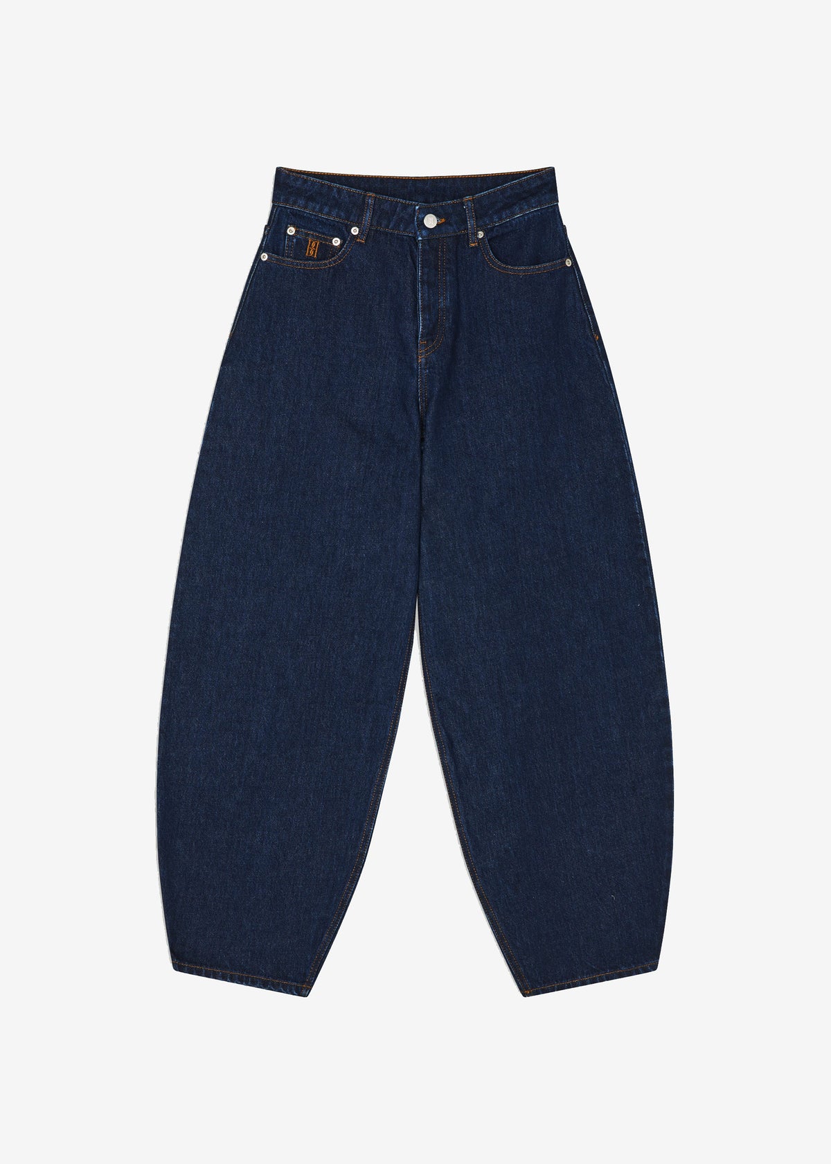 By Malene Birger Dallas Denim Pants - Dark Blue Rinsed
