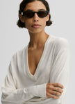 By Malene Birger pull Derya - Blanc