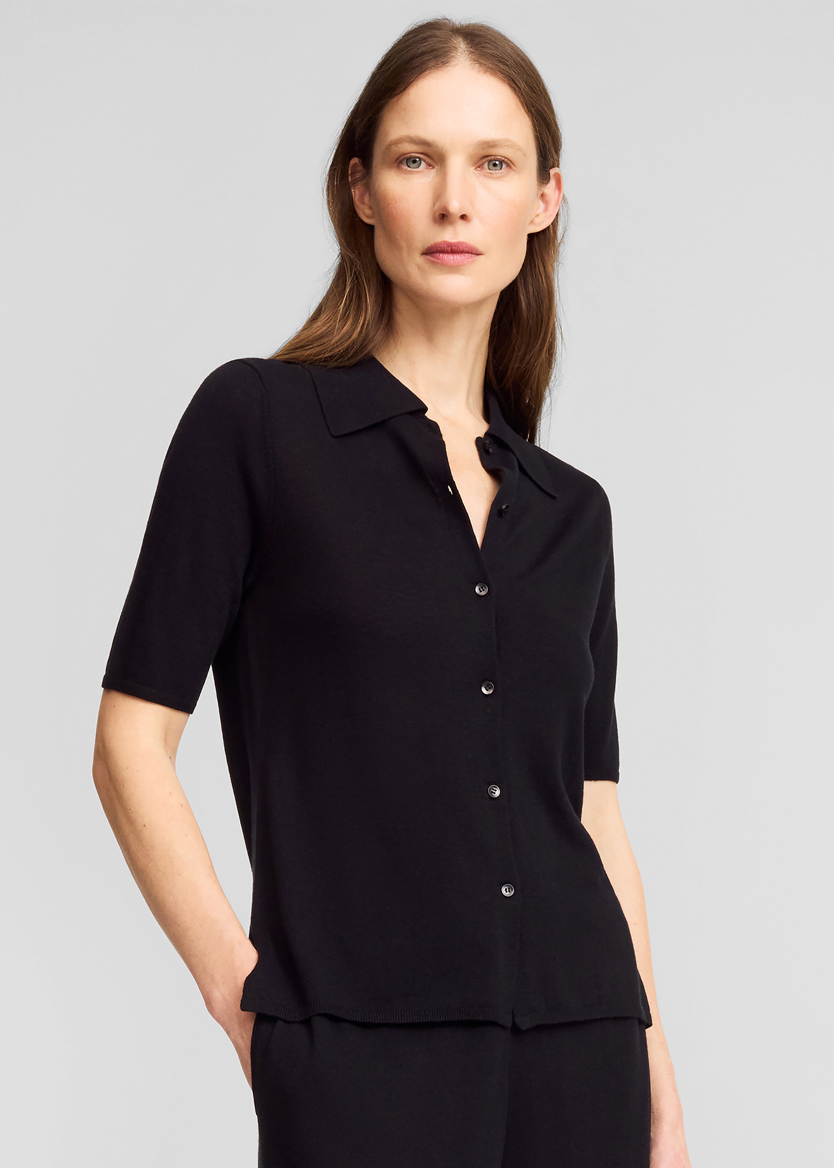 By Malene Birger Dotta Knit Top - Black - 3