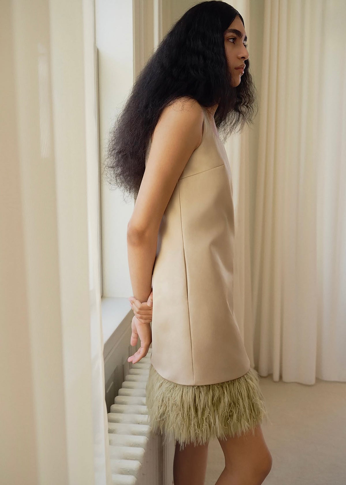 By Malene Birger mini robe Elva - Old Beige - 2