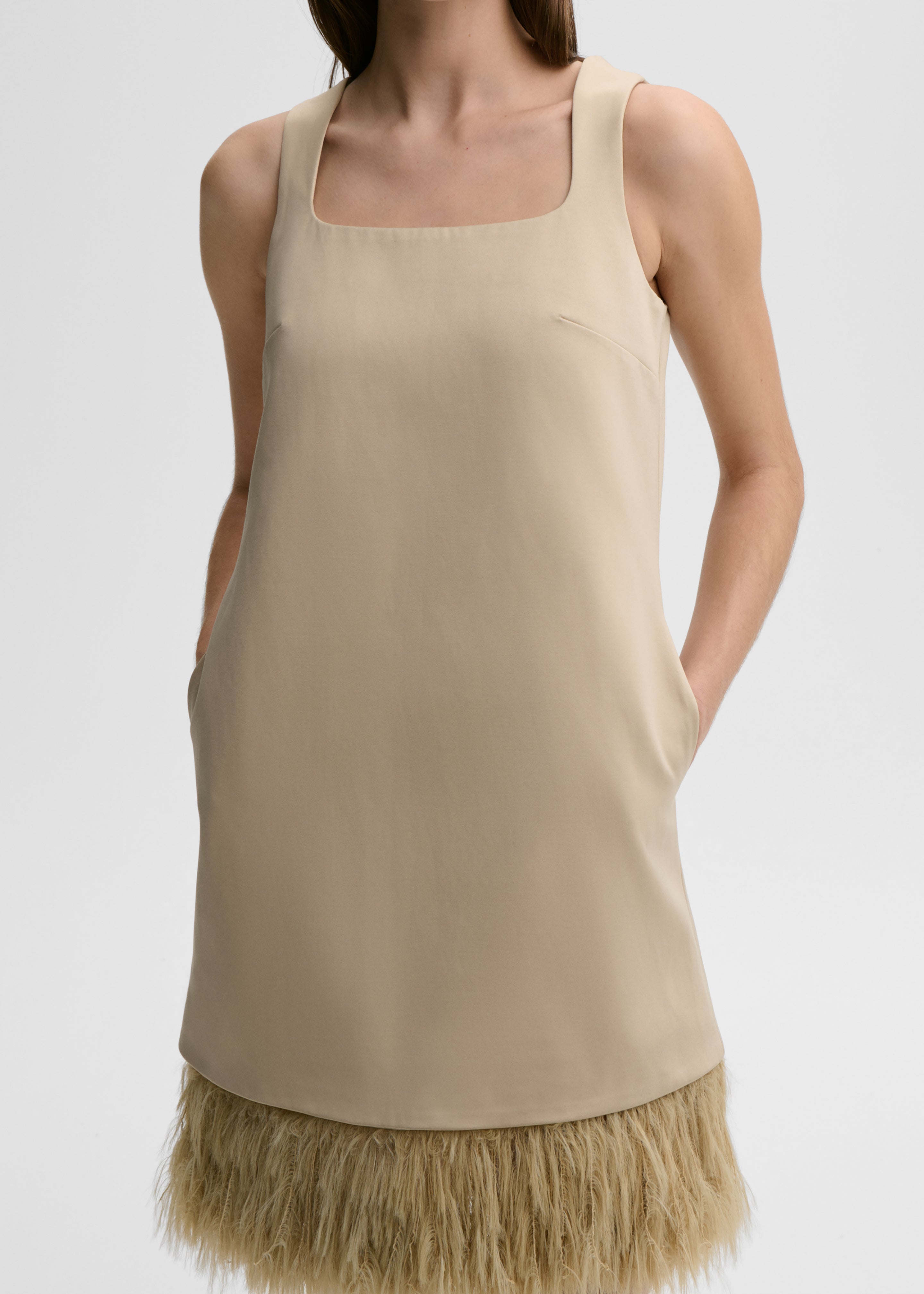 By Malene Birger mini robe Elva - Old Beige - 4