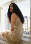 By Malene Birger mini robe Elva - Old Beige