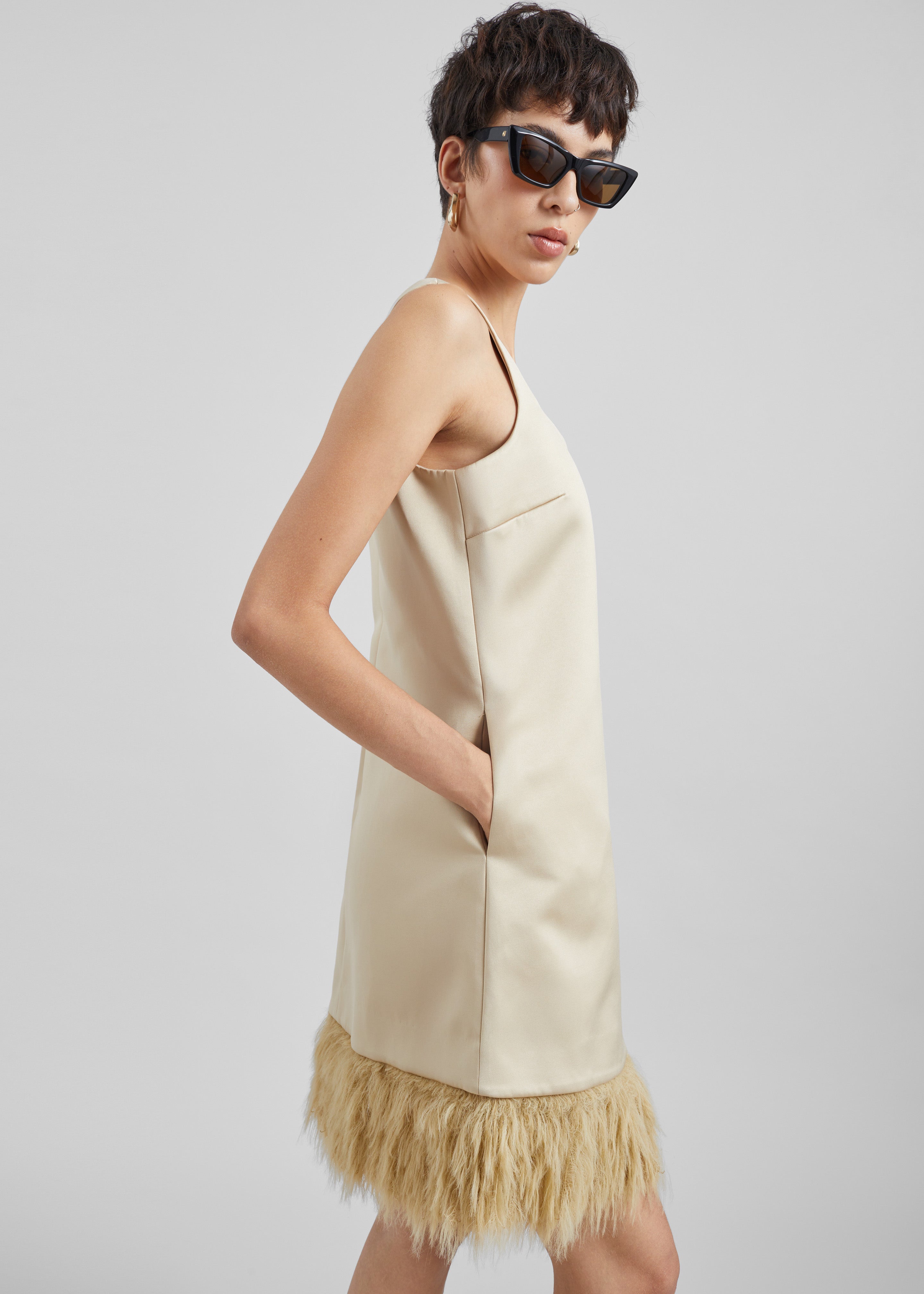 By Malene Birger mini robe Elva - Old Beige - 5