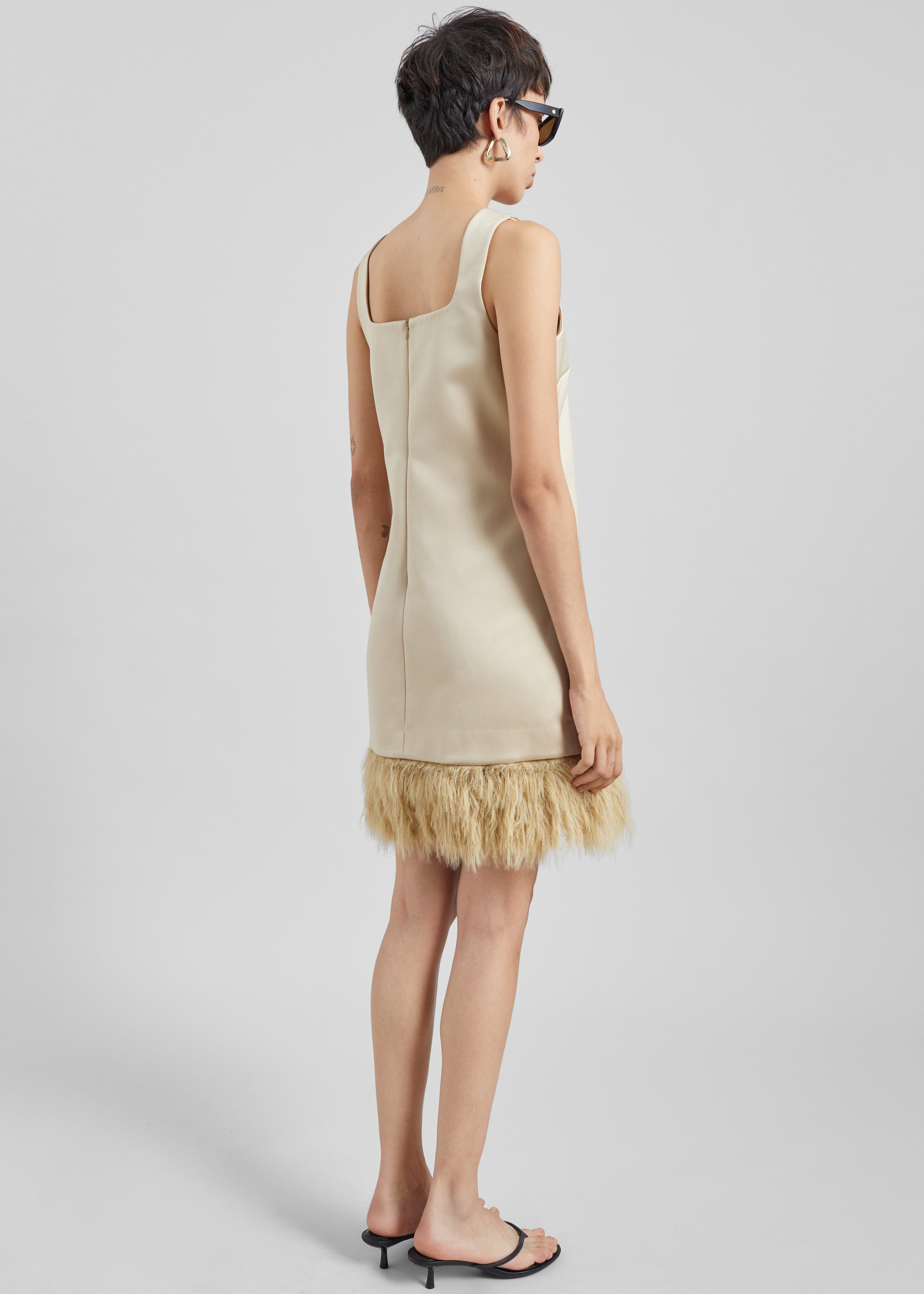 By Malene Birger mini robe Elva - Old Beige - 9