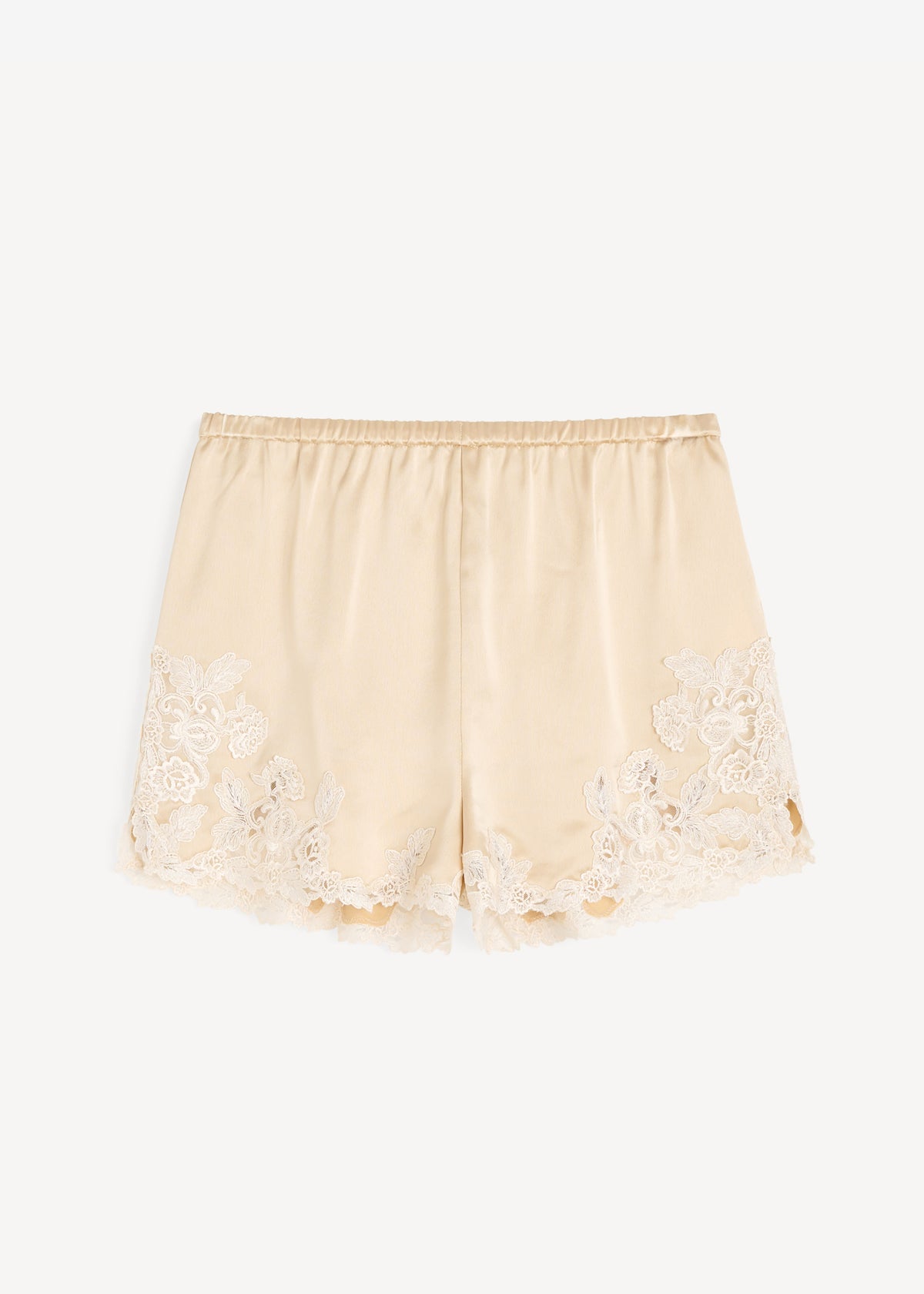 By Malene Birger Eri Satin Shorts - Vanilla Cream - 10