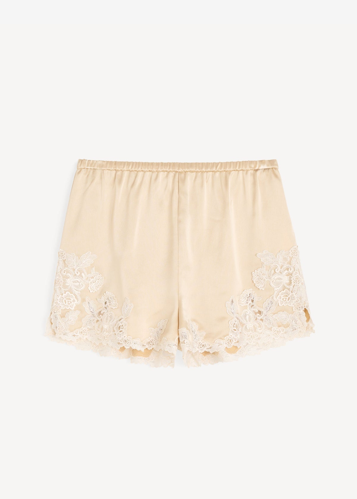 By Malene Birger Eri Satin Shorts - Vanilla Cream - 7