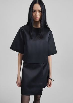 By Malene Birger Hania Top - Black