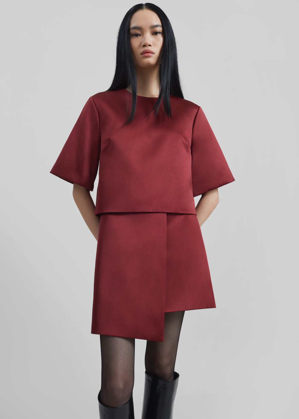 By Malene Birger Hania Top - Cabernet - 5