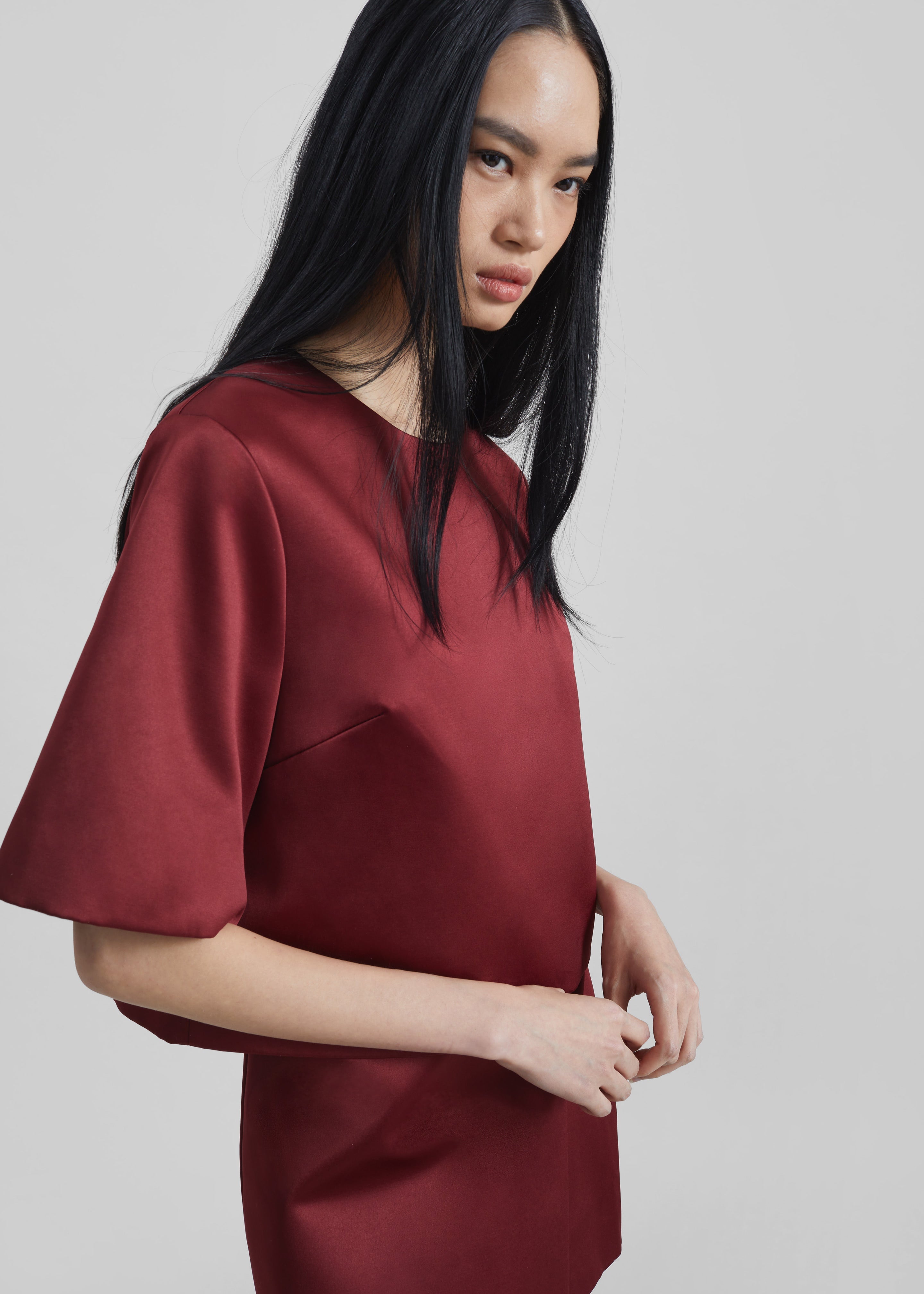 By Malene Birger Hania Top - Cabernet - 3