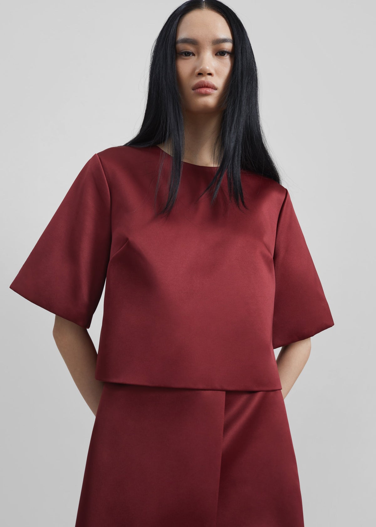 By Malene Birger Hania Top - Cabernet - 2