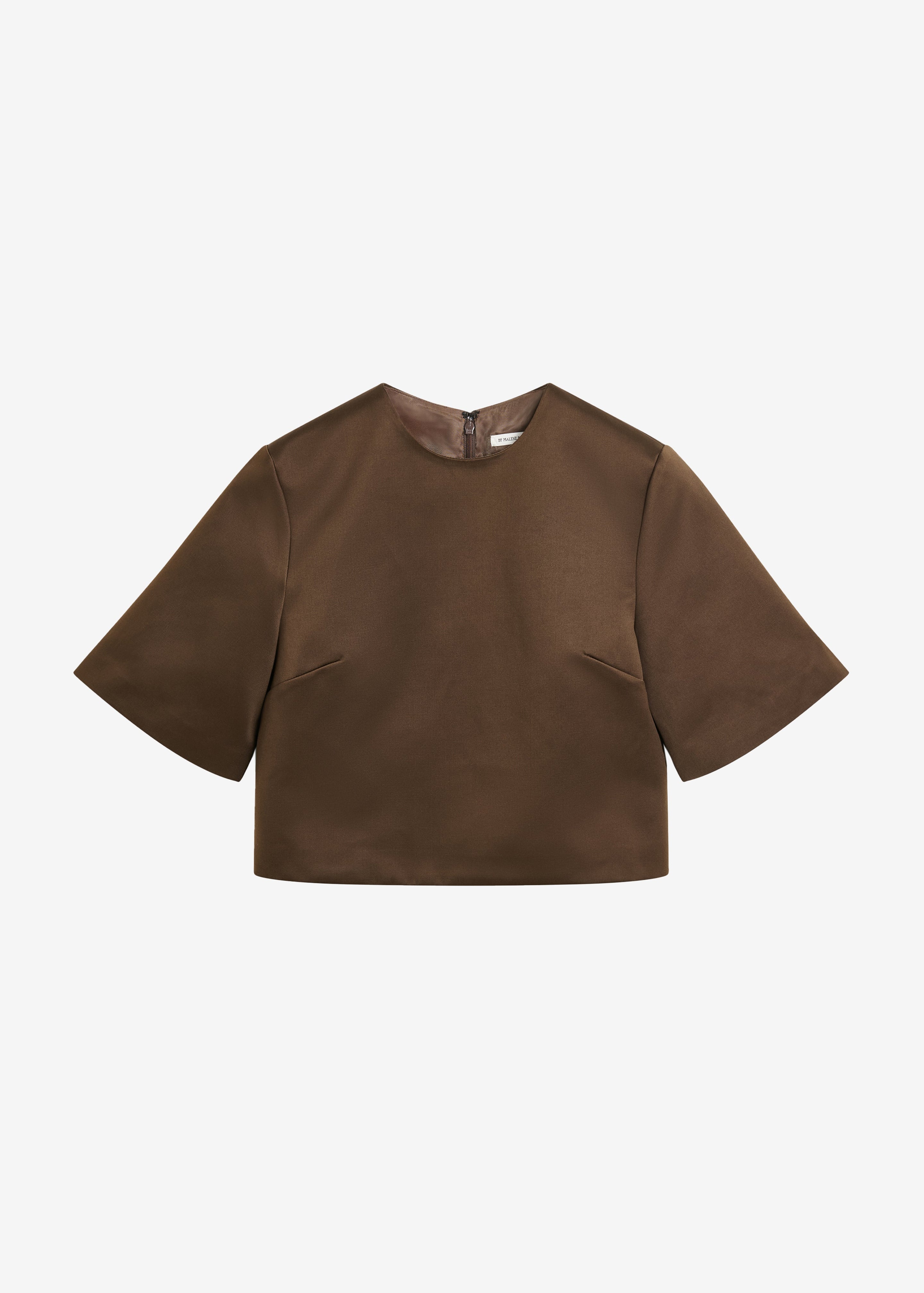 By Malene Birger Hania Top - Dark Mahogany - 4