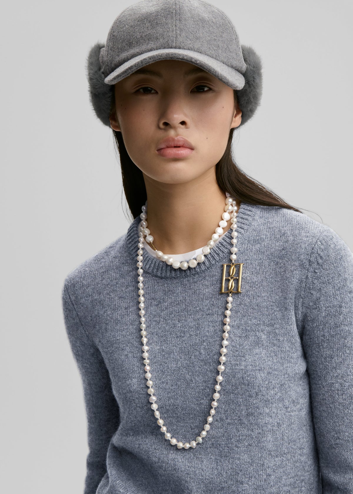 By Malene Birger Hannah Sweater - Grey Melange