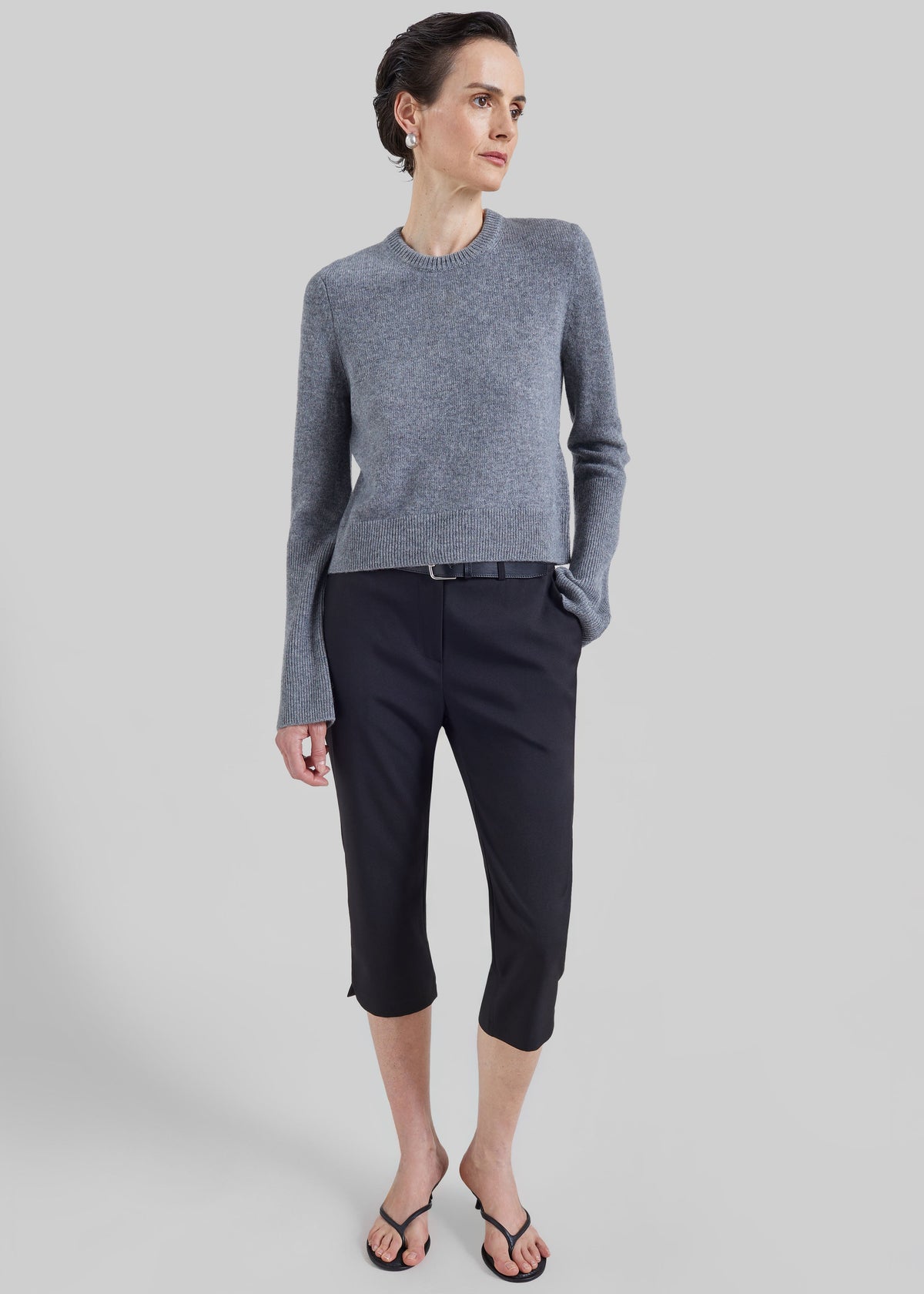 By Malene Birger Hannah Sweater - Grey Melange