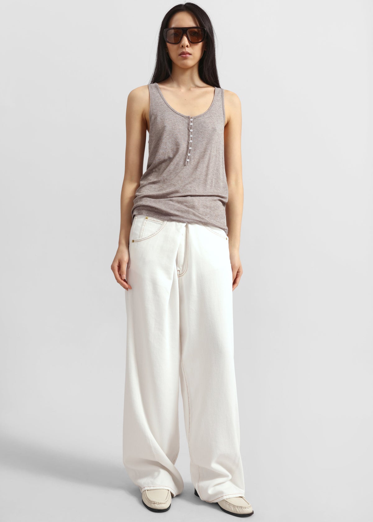 By Malene Birger Jalma Top - Fosil - 5