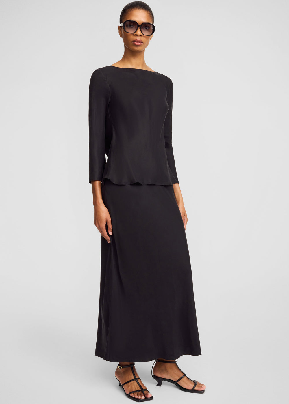 By Malene Birger Laura Top - Black - 1