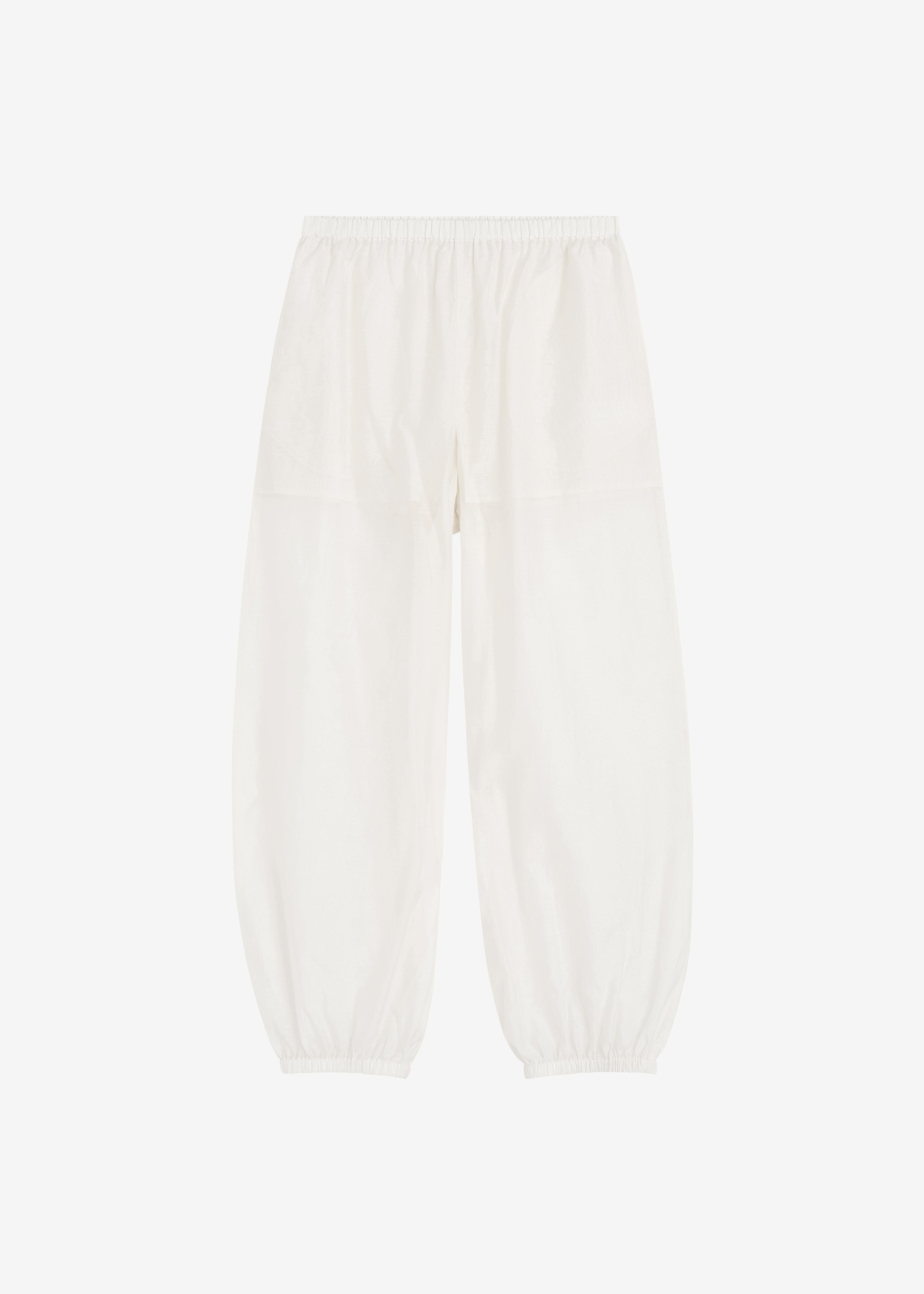 By Malene Birger Lumas Silk Organza Trousers - Soft White - 6