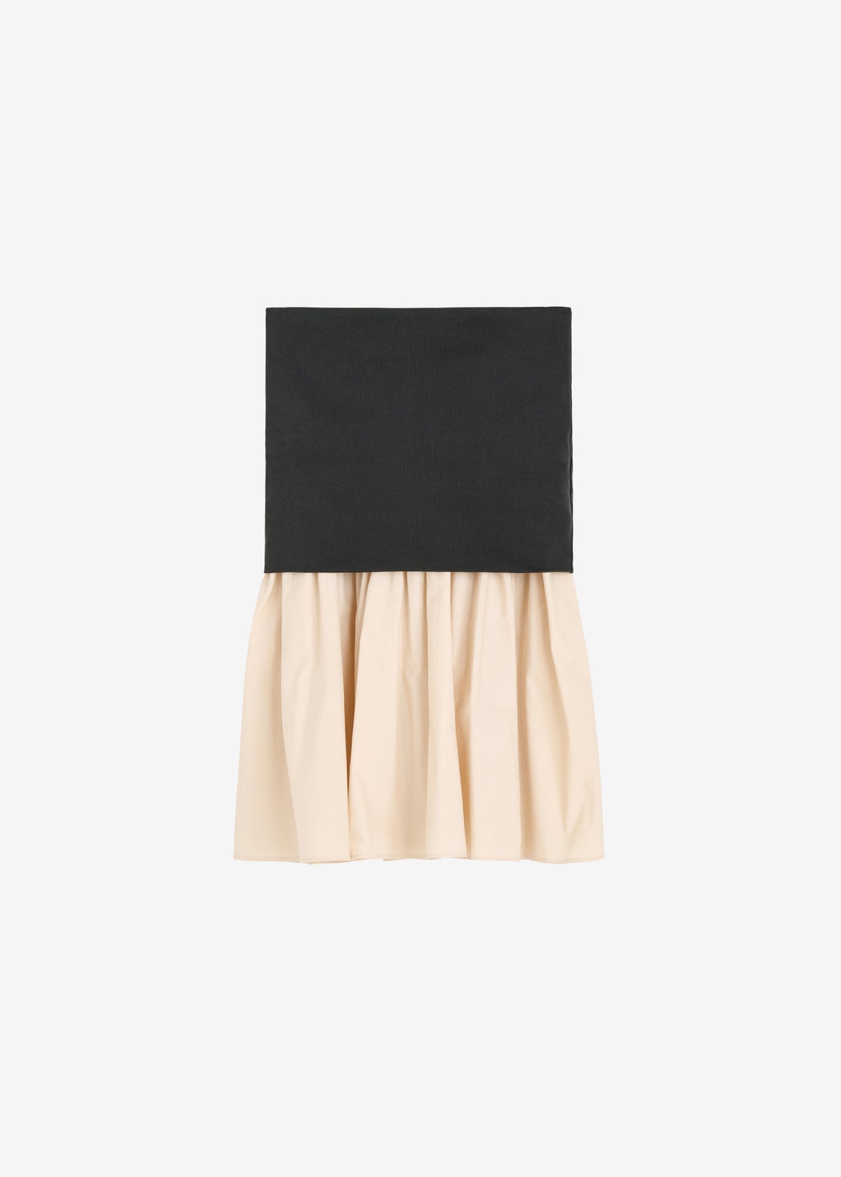 By Malene Birger Marcia Cotton Mini Dress - Oyster Gray - 4