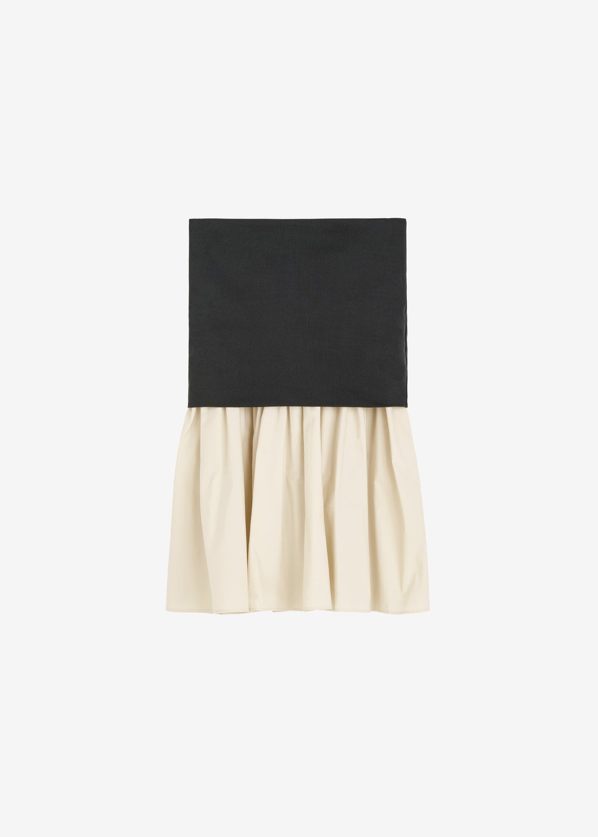 By Malene Birger Marcia Cotton Mini Dress - Oyster Gray - 7