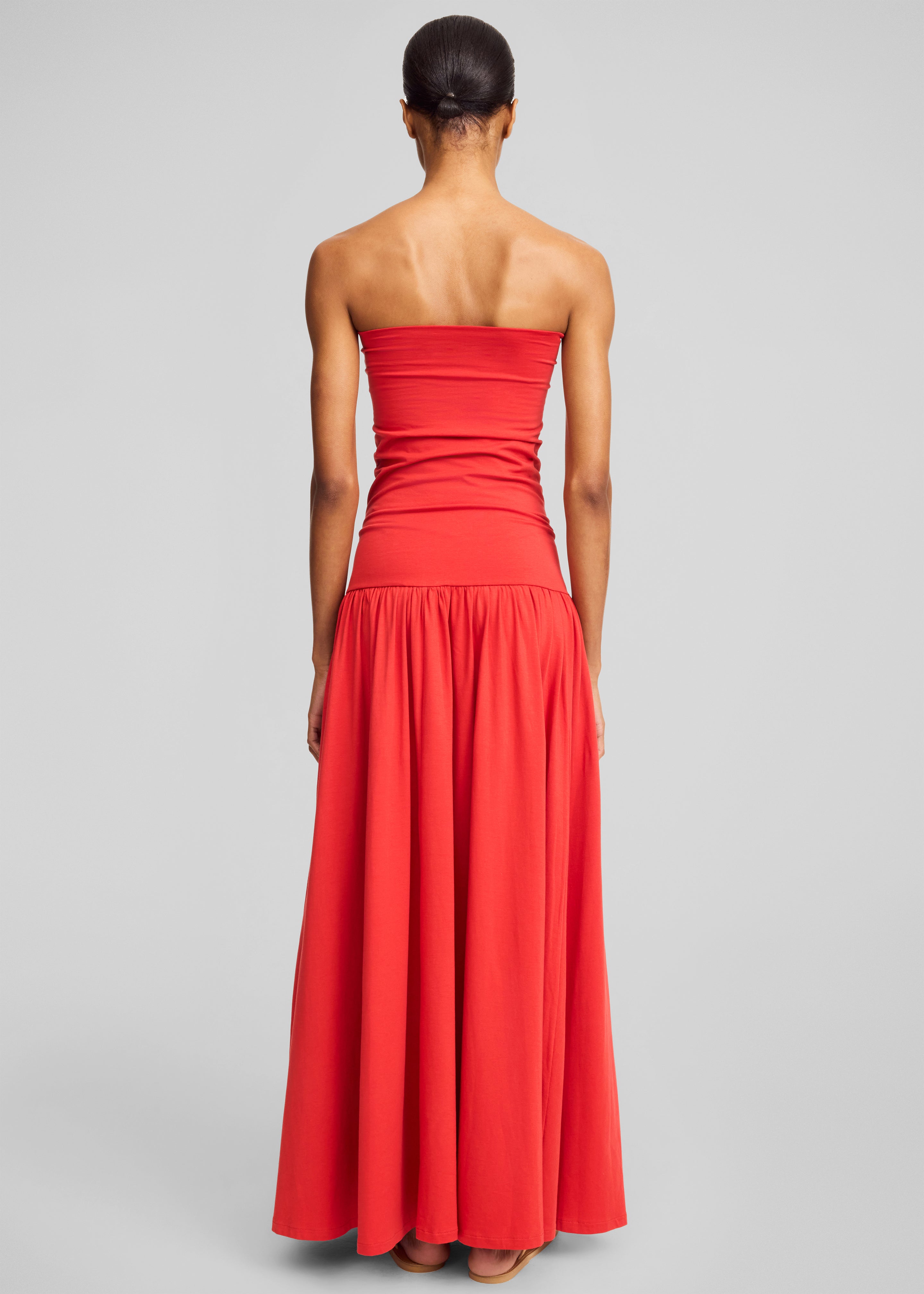 By Malene Birger Marciella Dress - Pompeian Red - 3