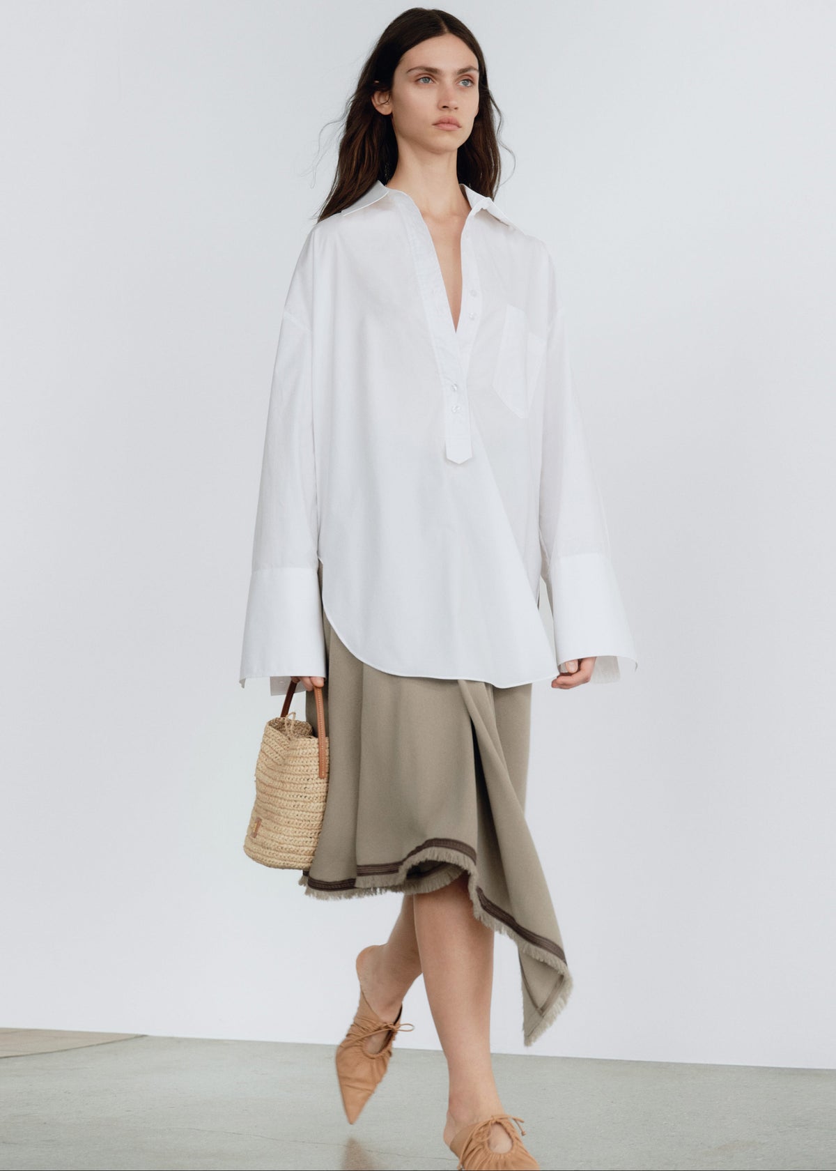 By Malene Birger Maye Shirt - Pure White - 1