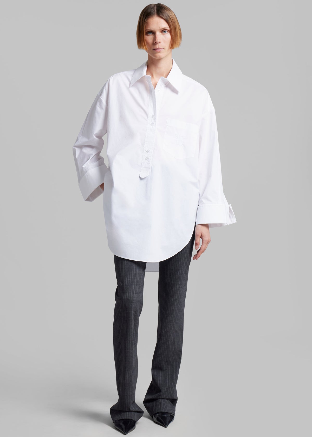By Malene Birger Maye Shirt - Pure White - 6
