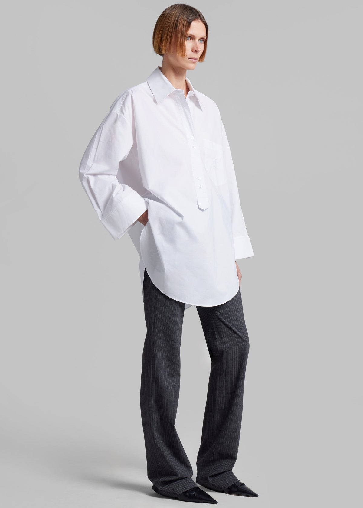 By Malene Birger Maye Shirt - Pure White - 2