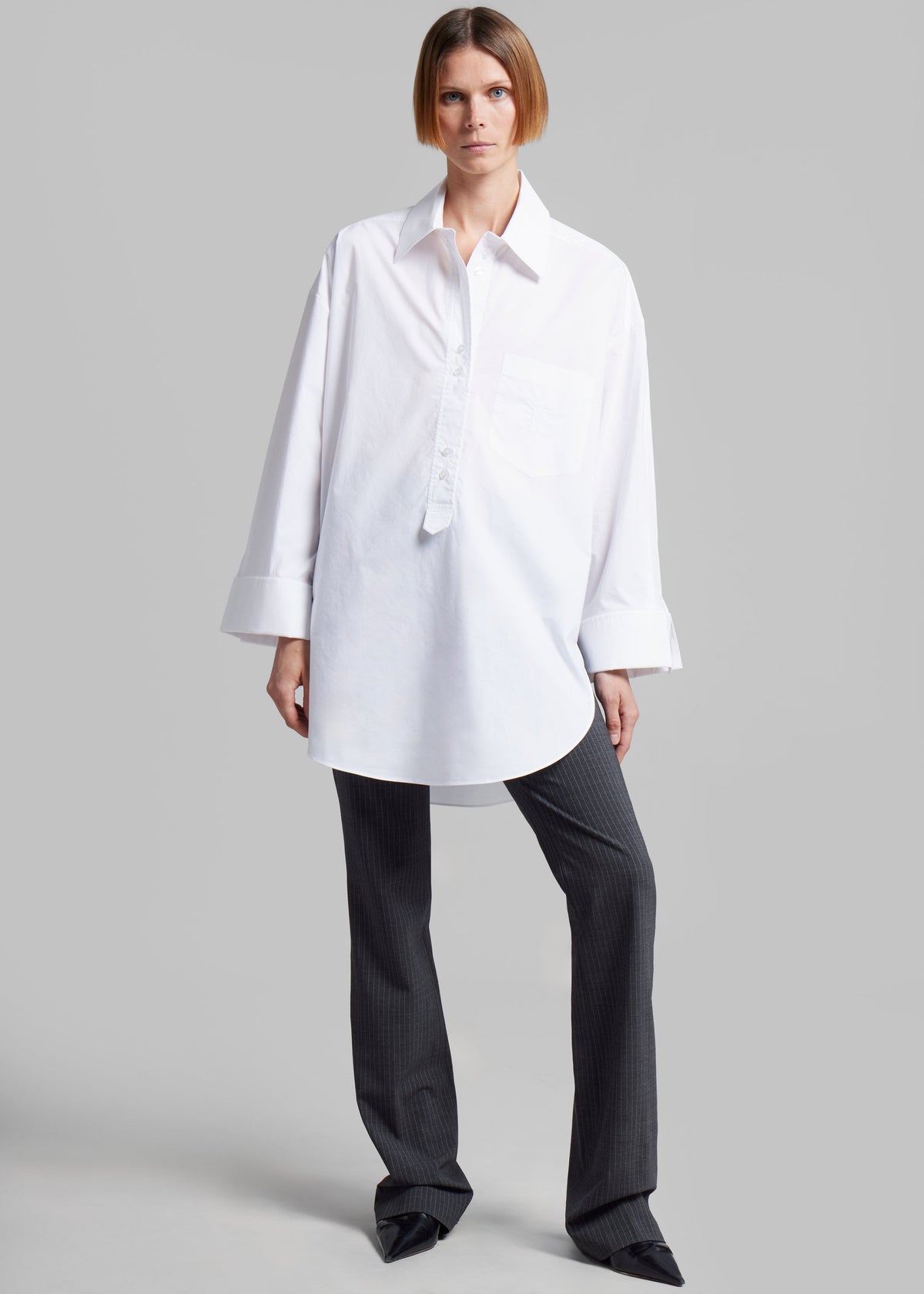 By Malene Birger Maye Shirt - Pure White - 7