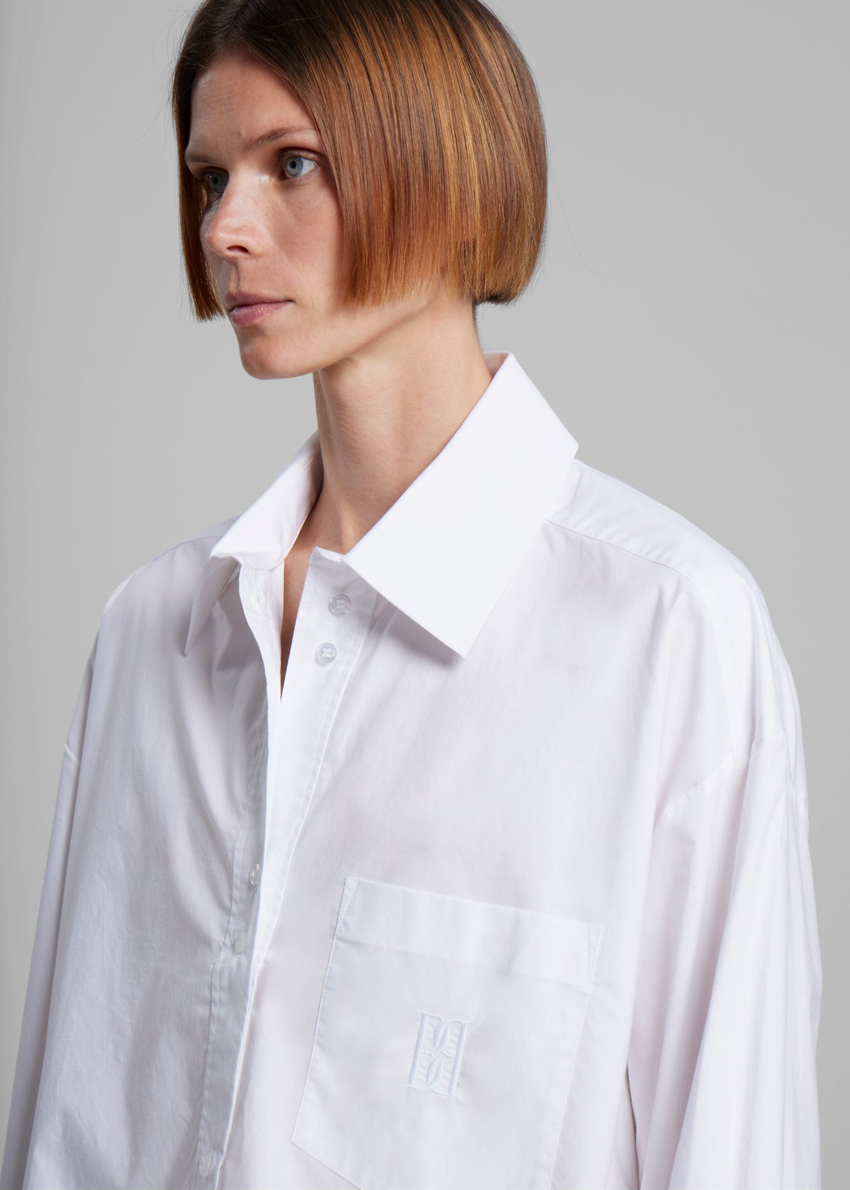 By Malene Birger Maye Shirt - Pure White - 3