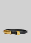 By Malene Birger Ounlo Leather Belt - Black