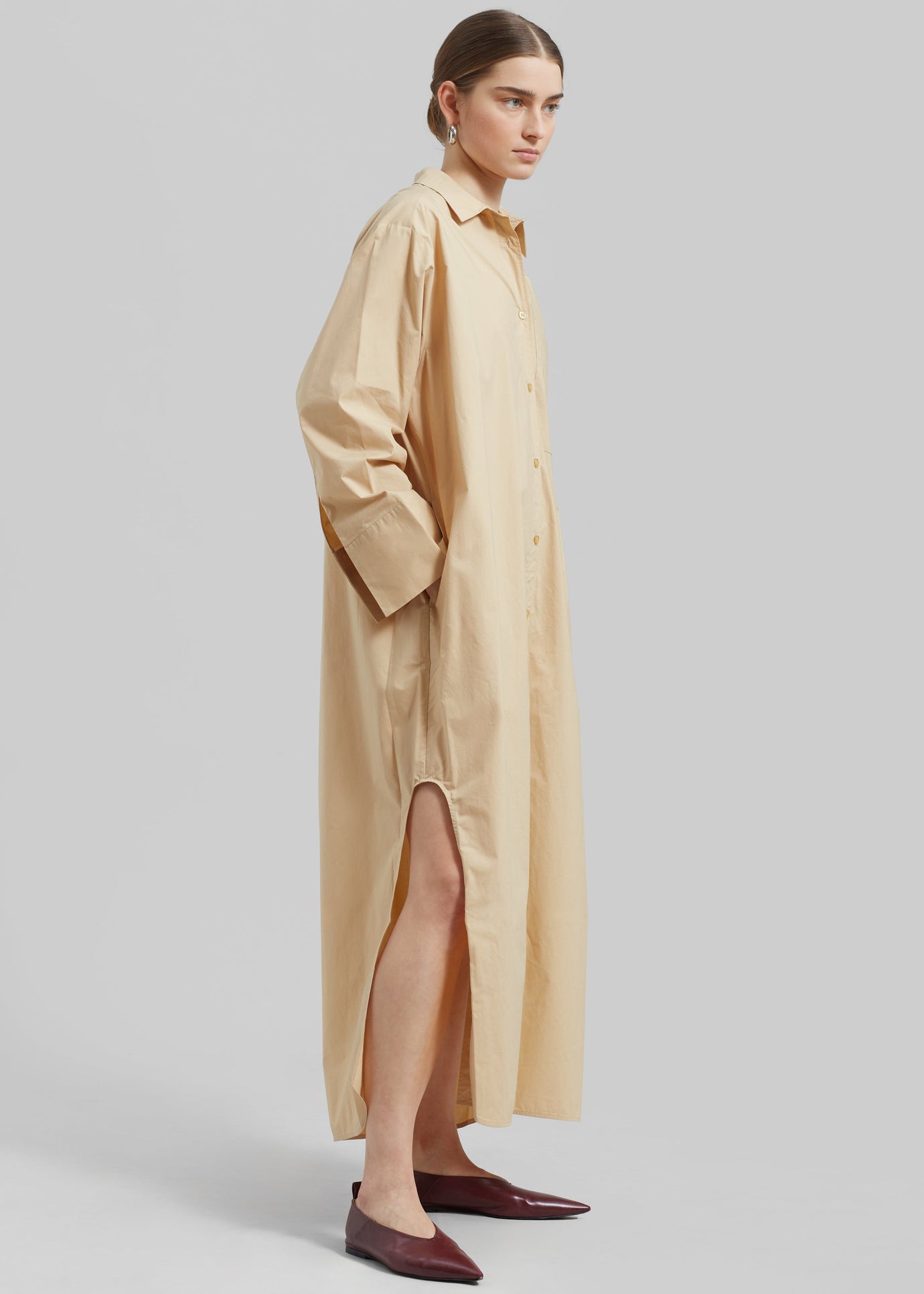 By Malene Birger Perros Dress - Dark Sand