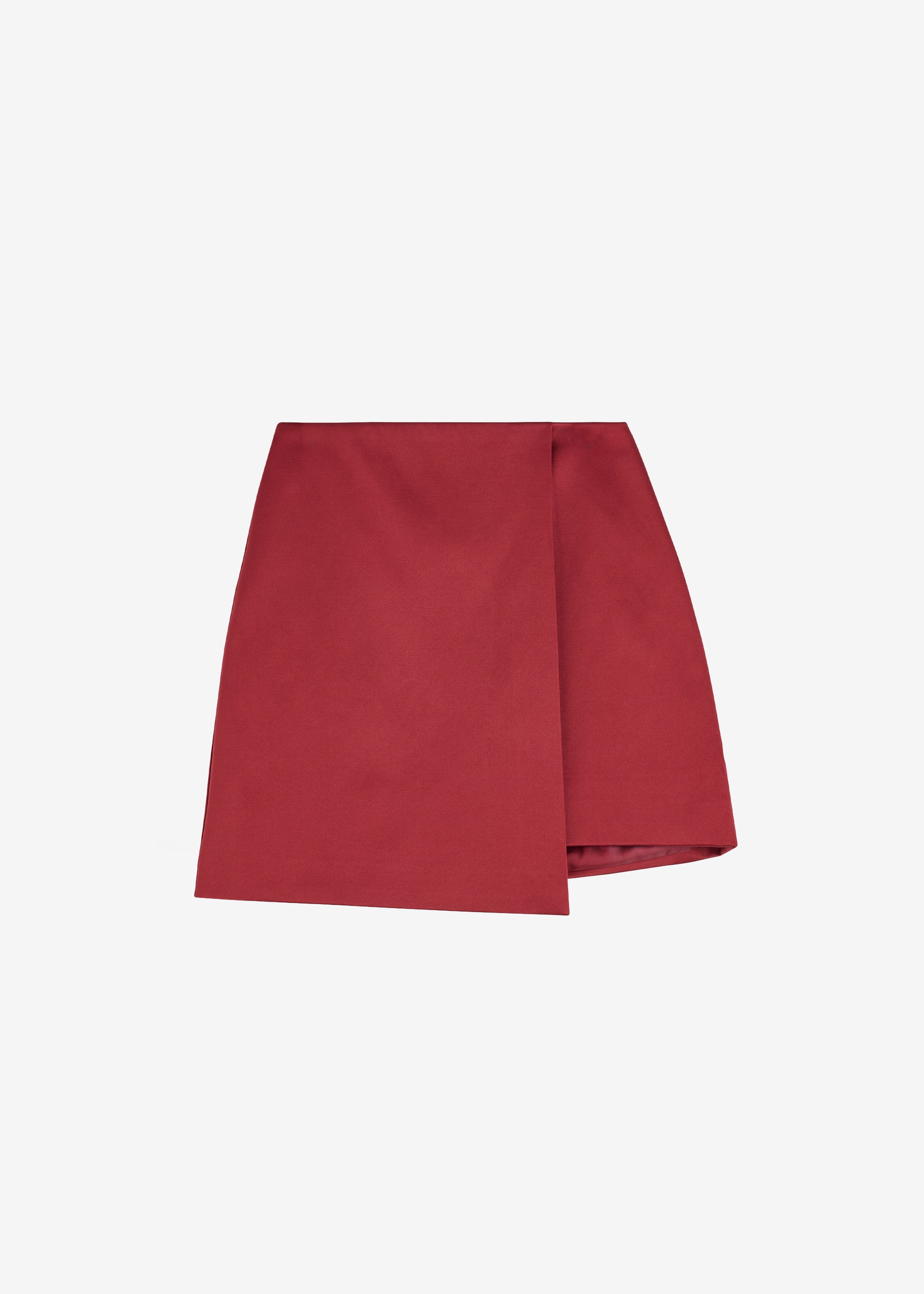 By Malene Birger Raye Mini Skirt - Cabernet - 9
