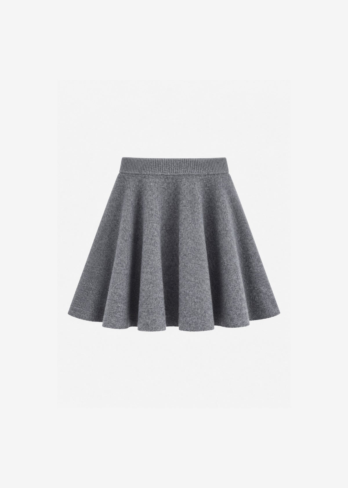 By Malene Birger gonna Sherry in lana - Grigio melange